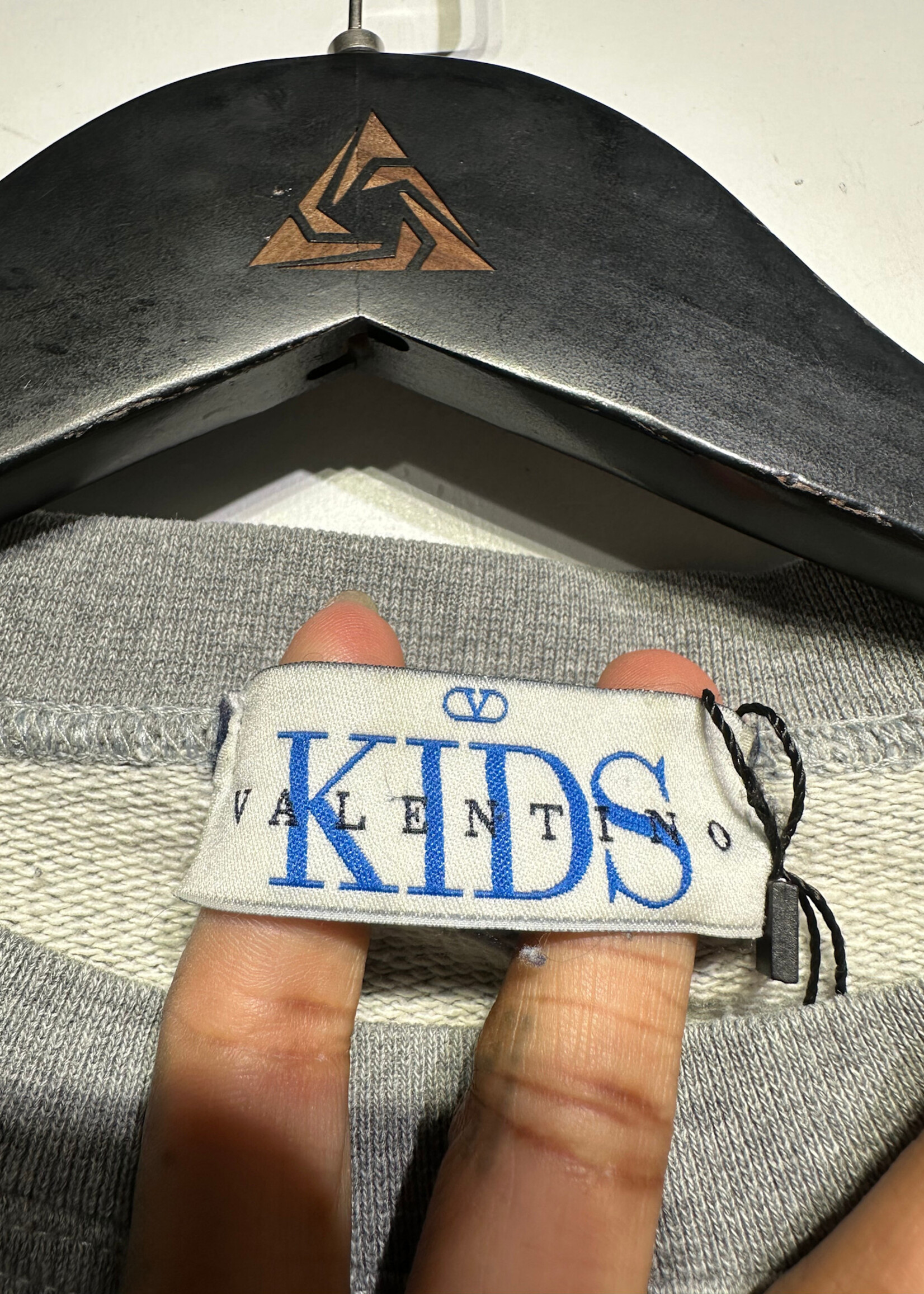 Valentino JR Grey Sweater Youth XL