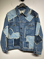 NWT BDG Oversized Patchwork Jean Jacket Unisex S