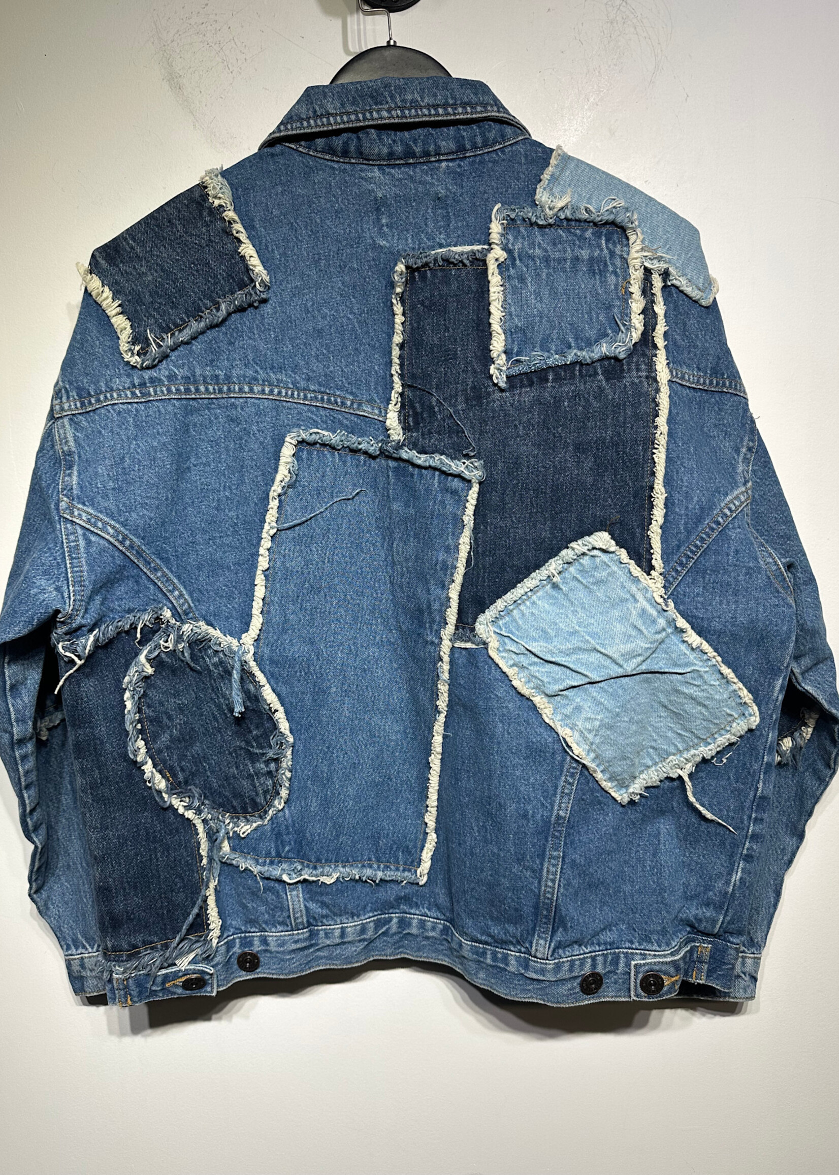 NWT BDG Oversized Patchwork Jean Jacket Unisex S