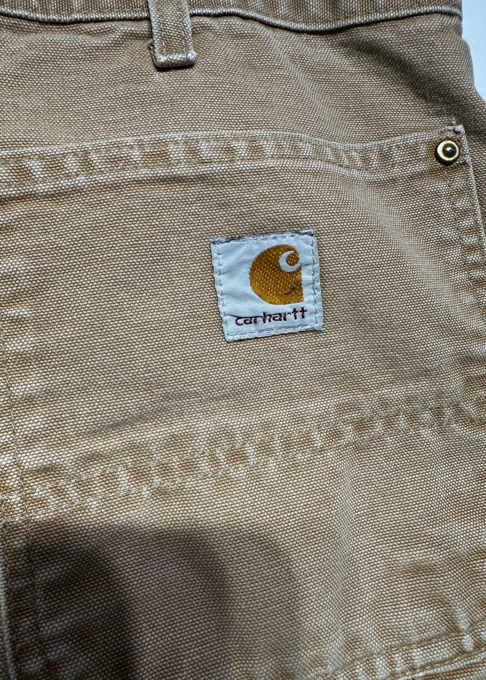 Carhartt Tan Double Knees Fits Masc 38