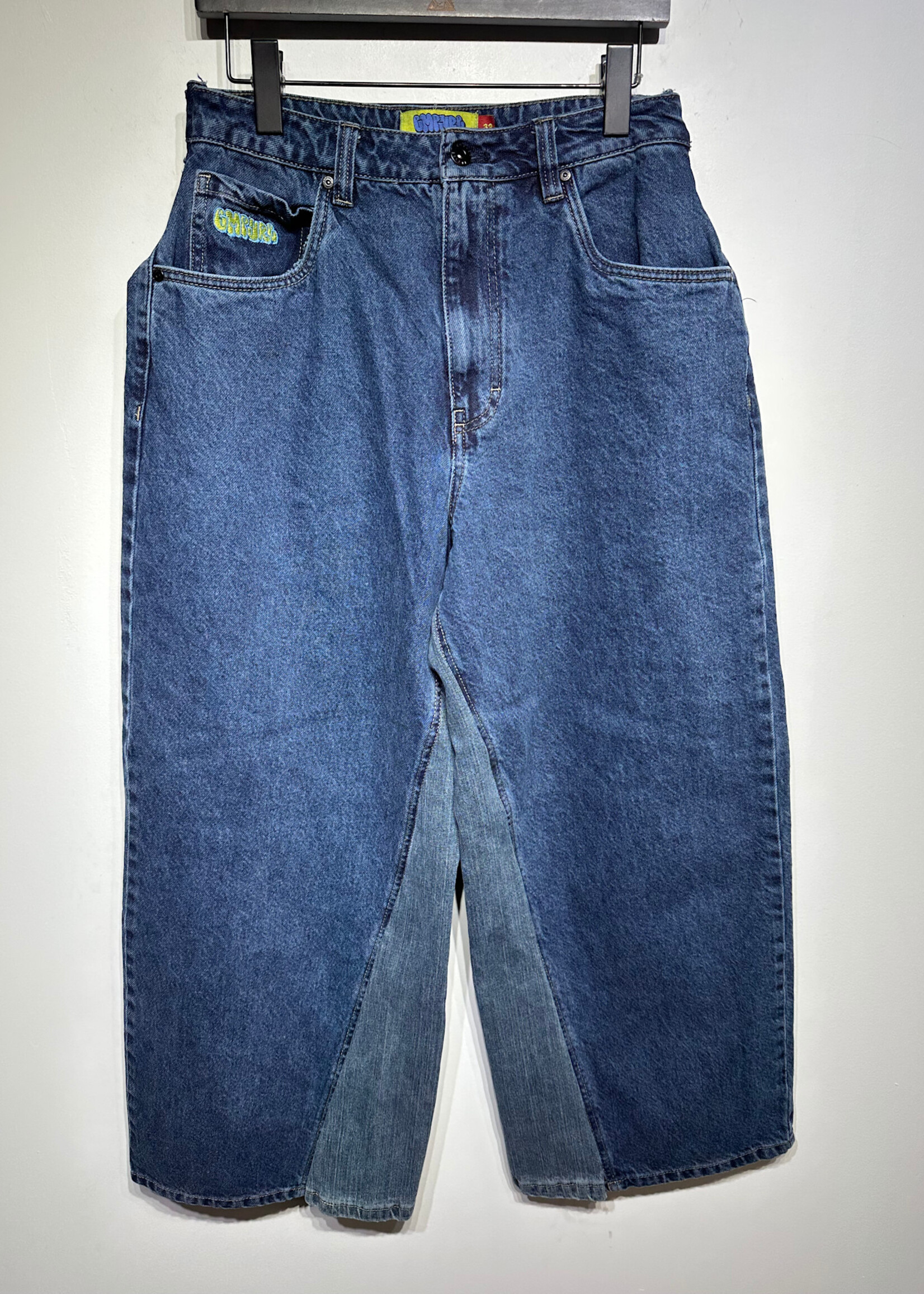 Empyre Ultra Wide Leg Dark Wash Denim Unisex 30
