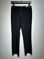 Z Cavaricci Black Y2K Lace Up Pants 28