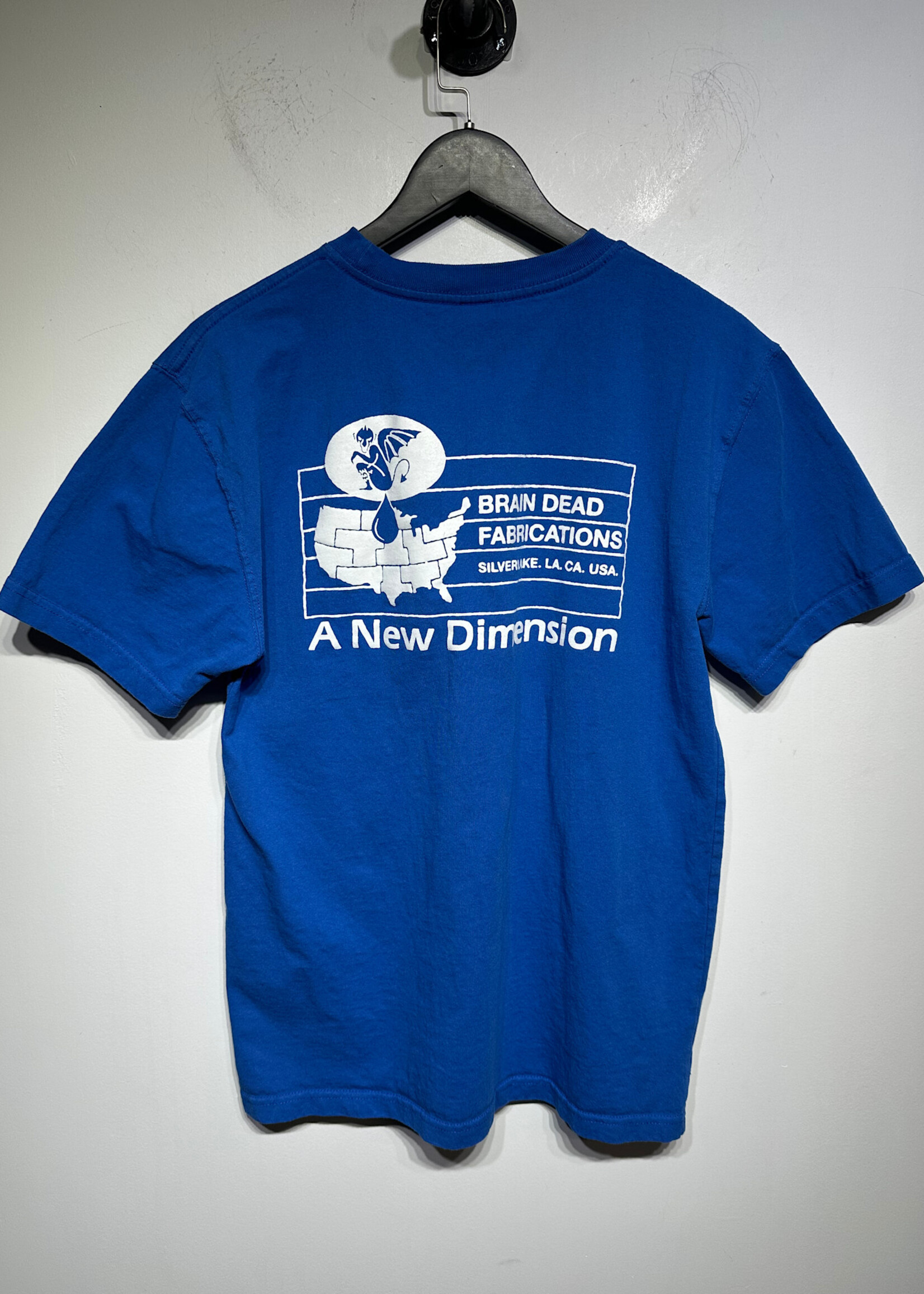 Braindead x Dickies Blue Pocket Tee S