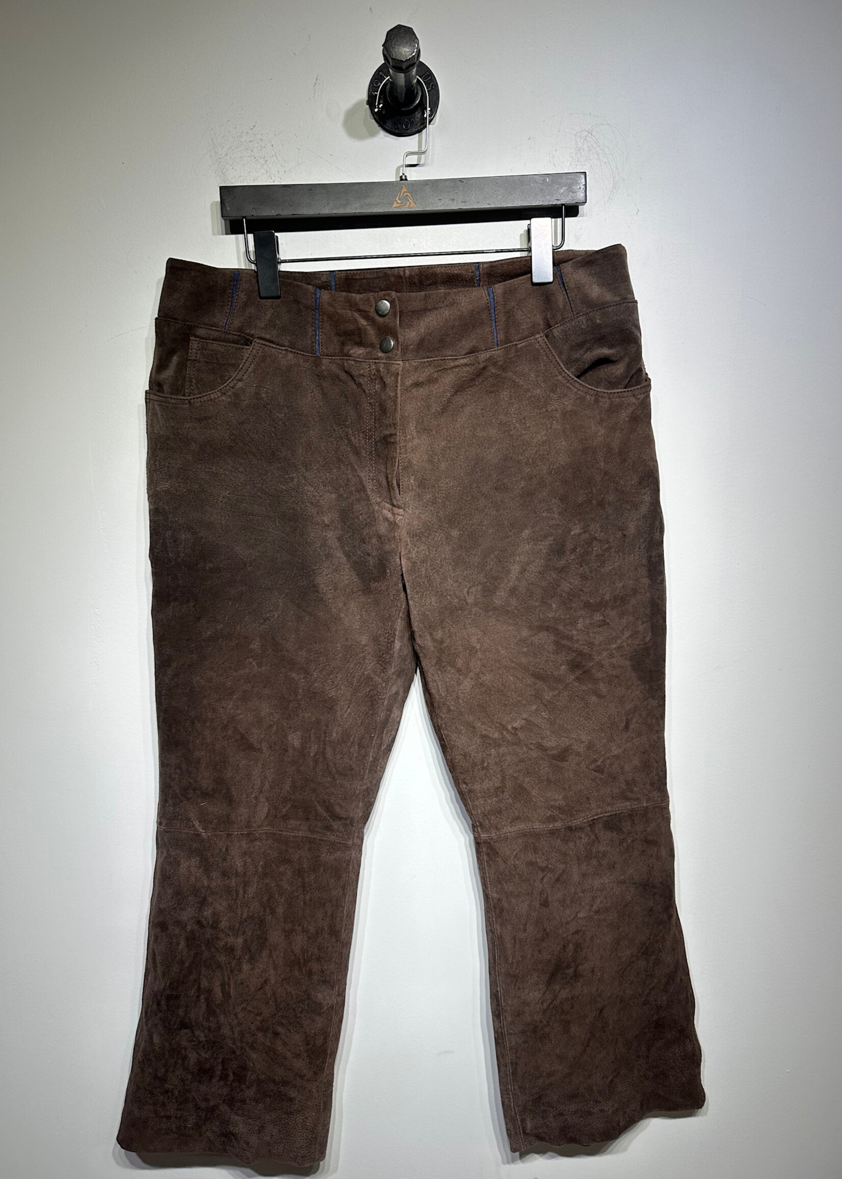 Cervfile Suede Brown Flares 36