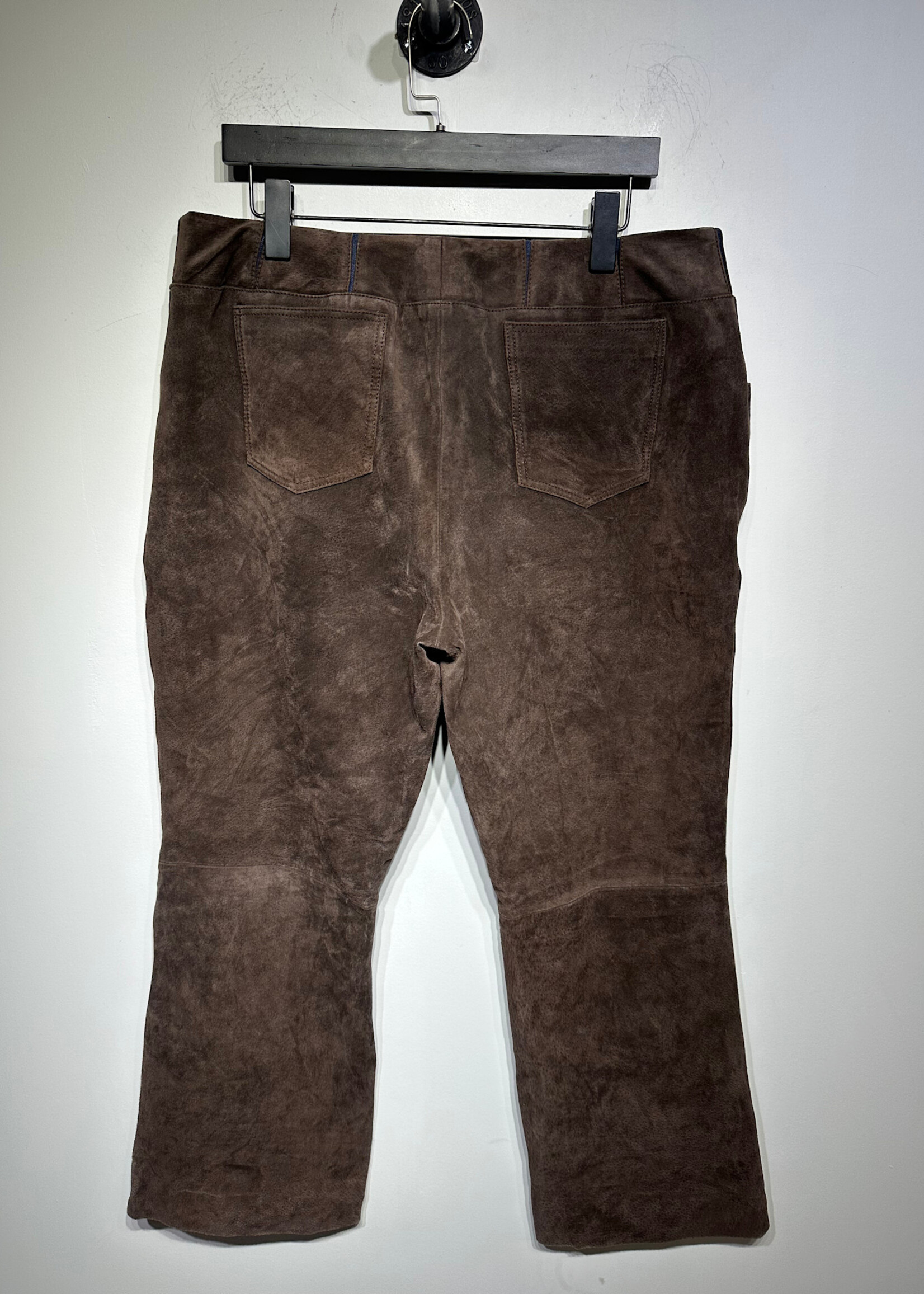 Cervfile Suede Brown Flares 36