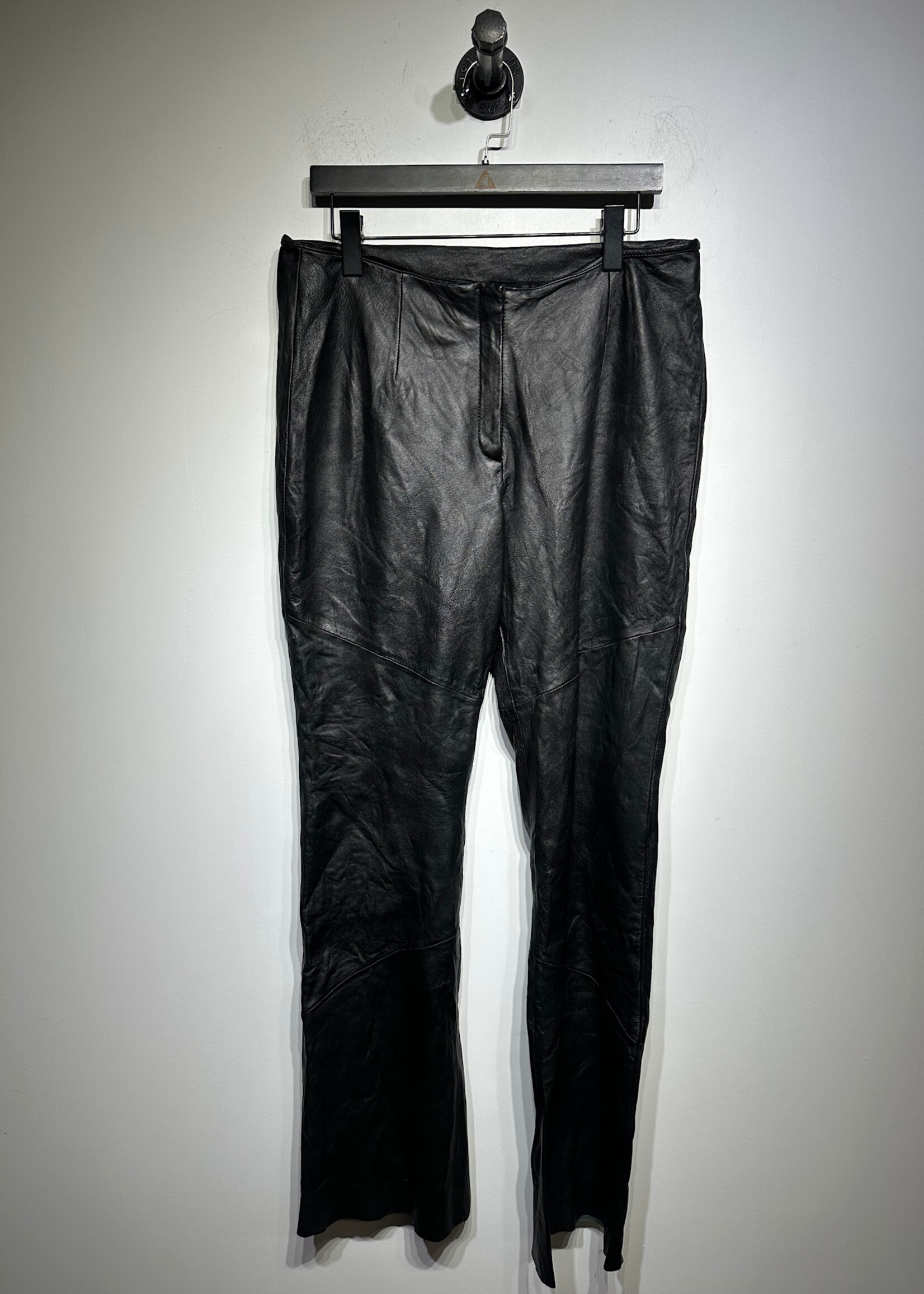 Wilsons Leather Black Leather Pants 34
