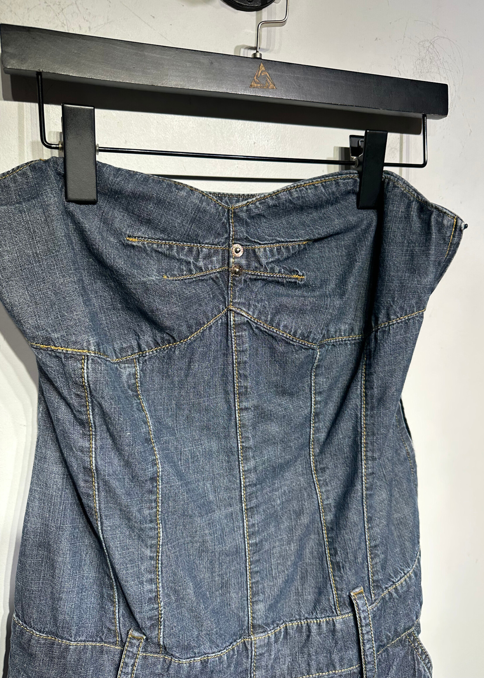 Baby Phat Dark Denim Jumpsuit 9/M