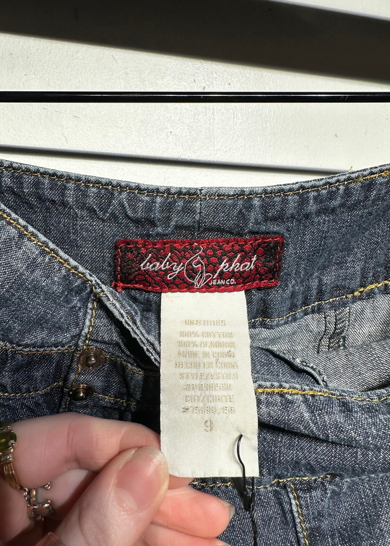 Baby Phat Dark Denim Jumpsuit 9/M