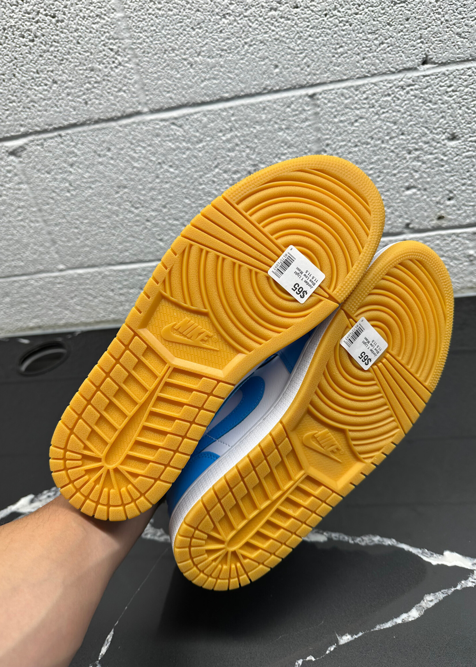 Jordan 1 Light Blue Low Masc 11.5