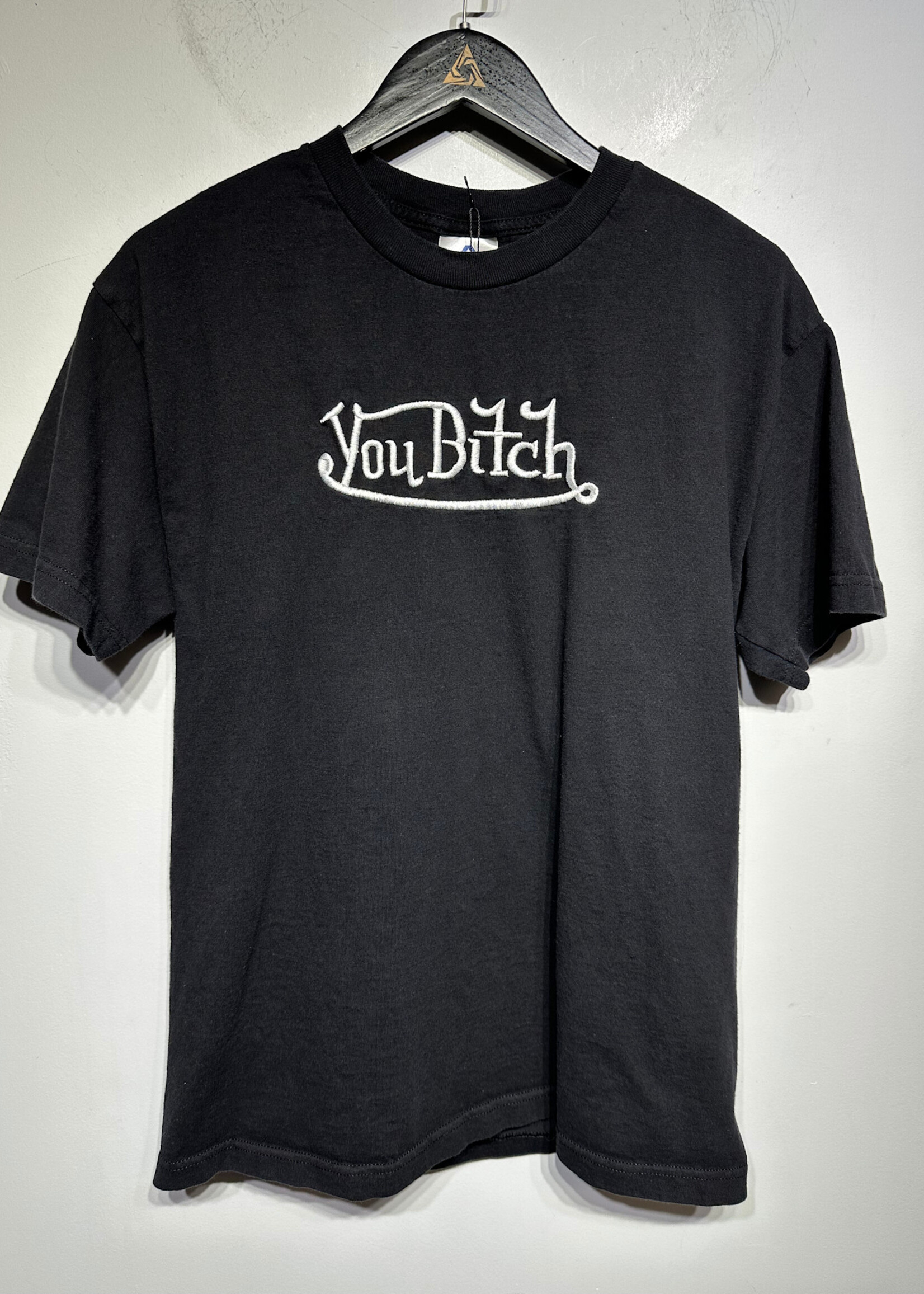 Y2K You Bitch Black Tee L