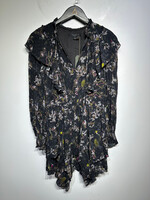 NWT All Saints Floral LS Dress M