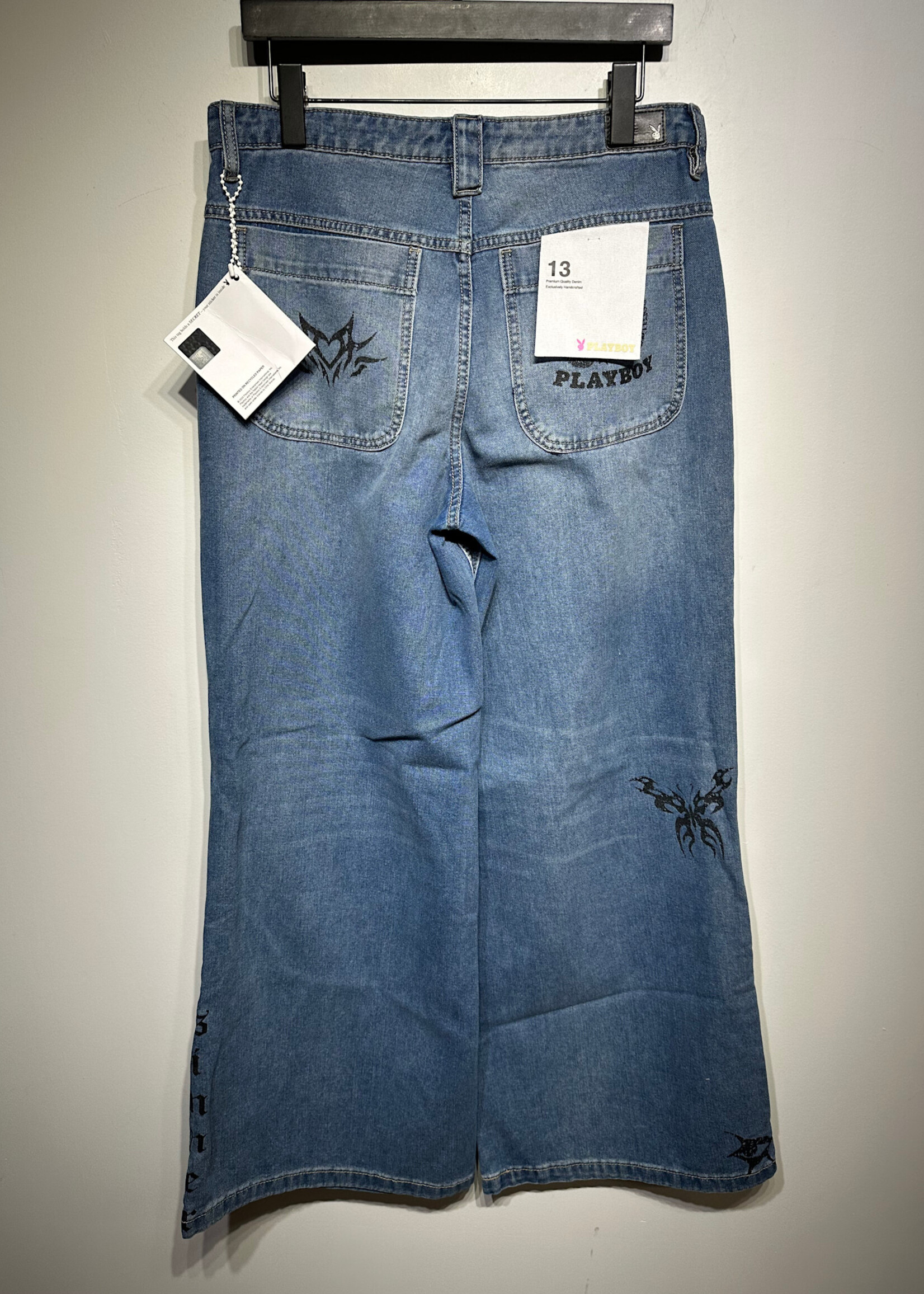 NWT Playboy Light Logo Jeans Fem 31