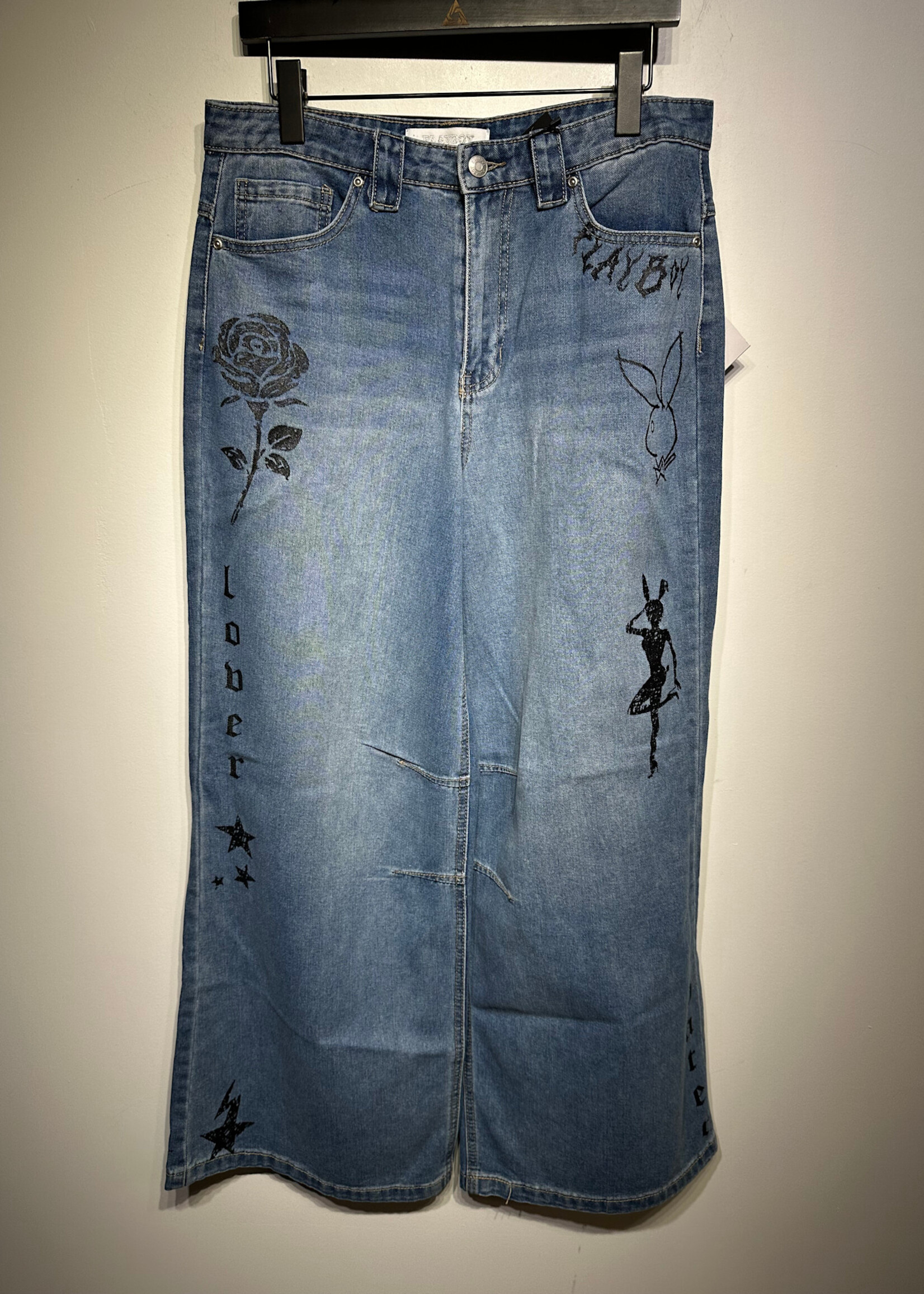 NWT Playboy Light Logo Jeans Fem 31