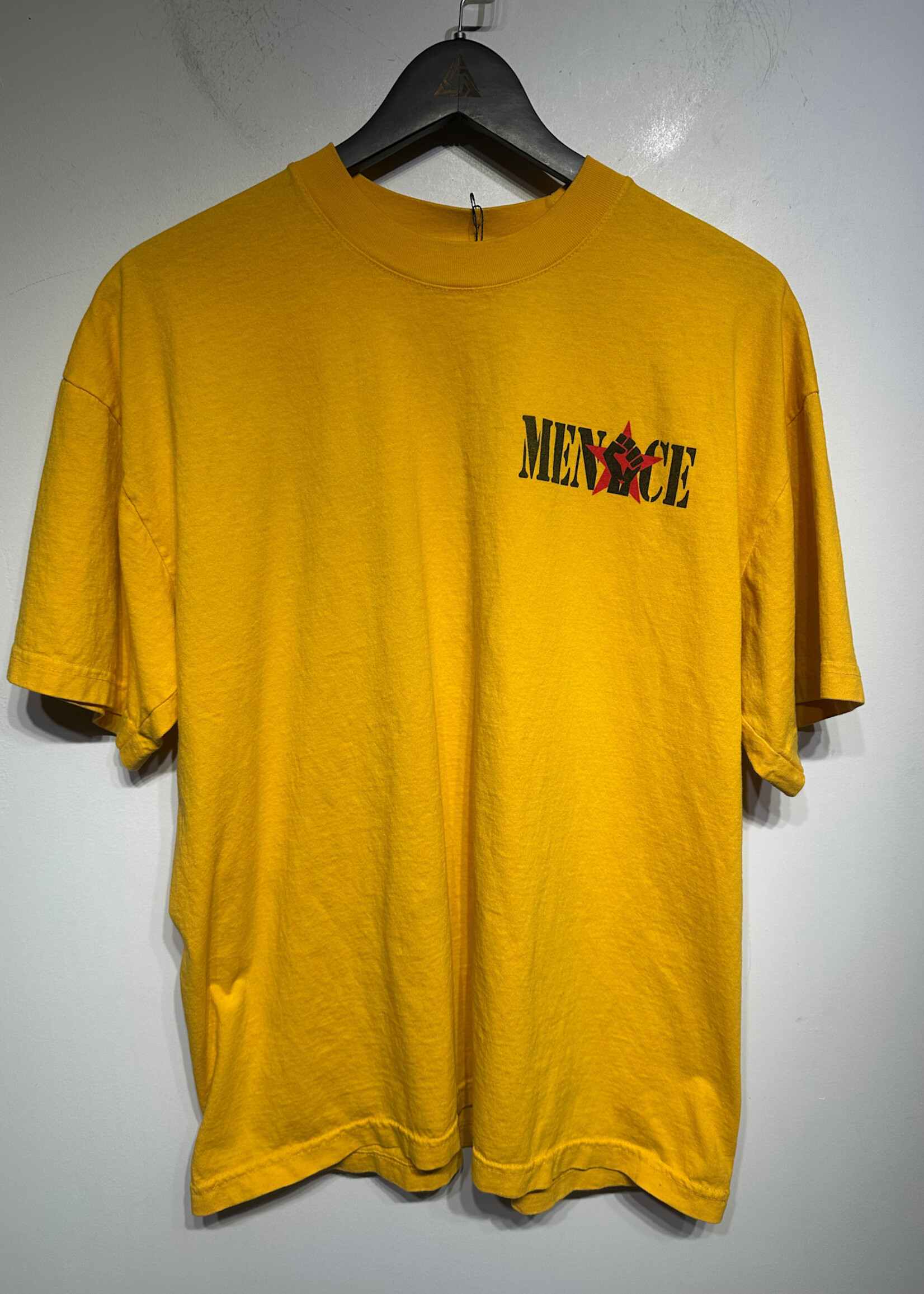 Menace LA Yellow Graphic Tee XL