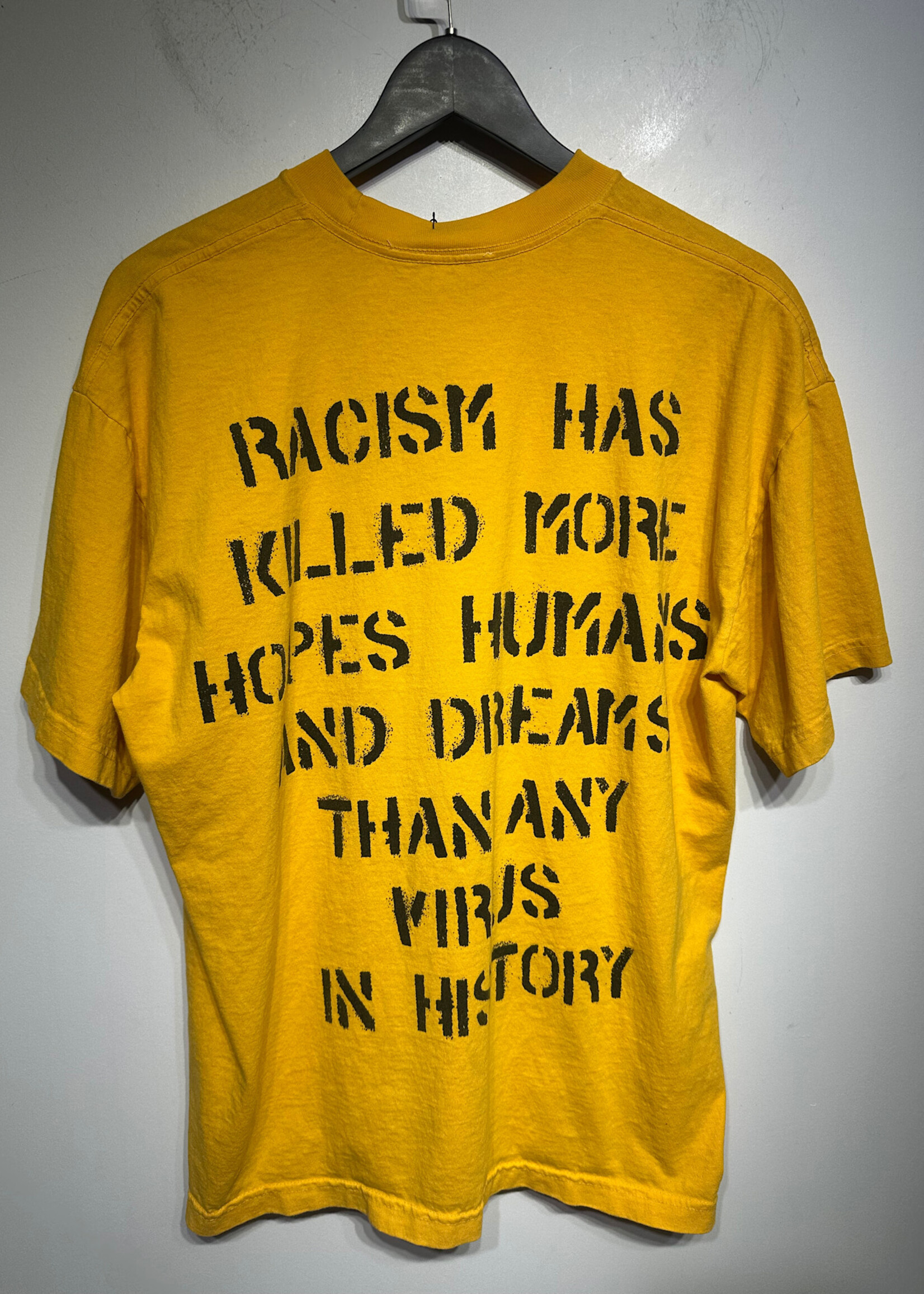 Menace LA Yellow Graphic Tee XL