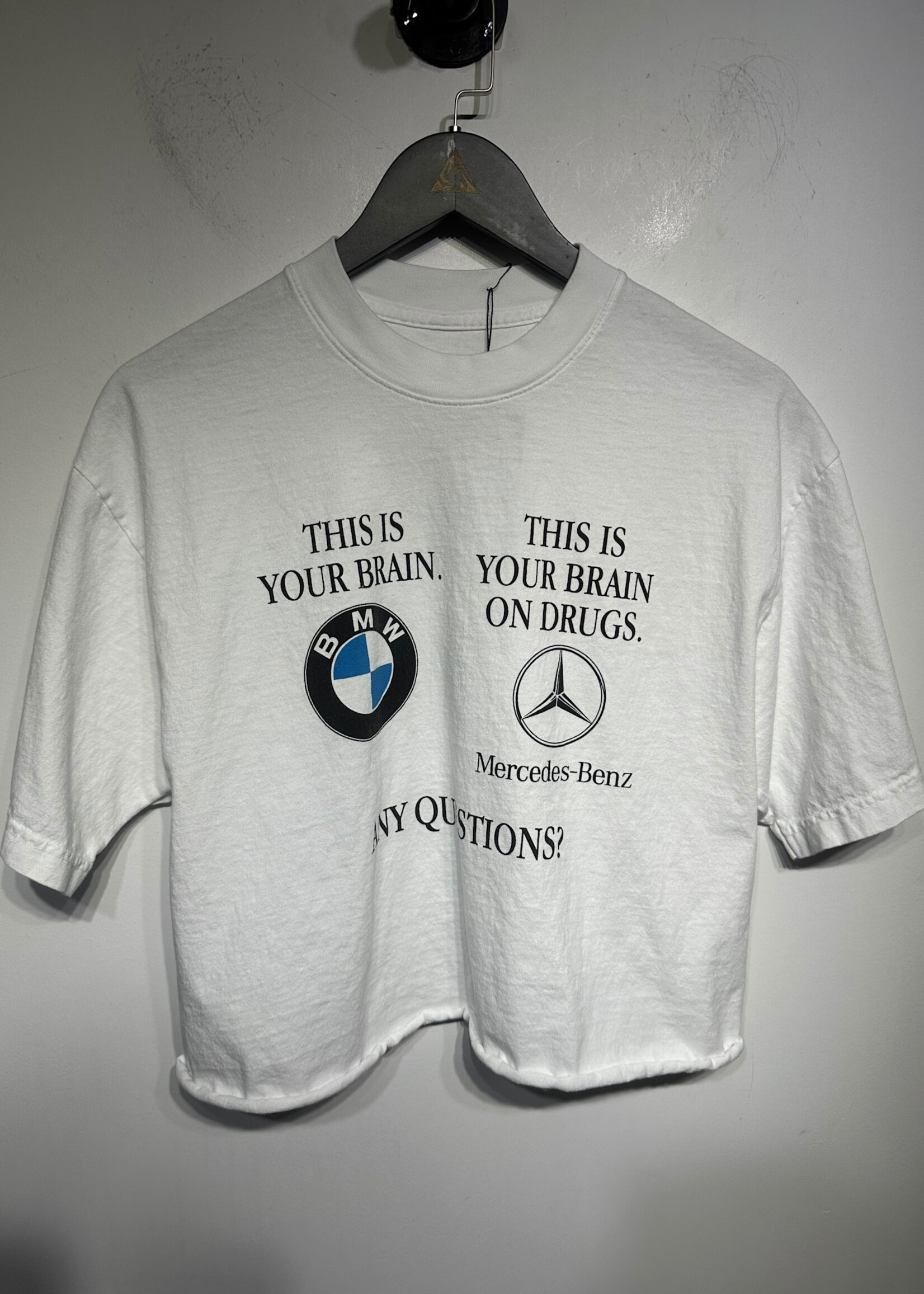 Carchived BMW Benz Crop Tee M