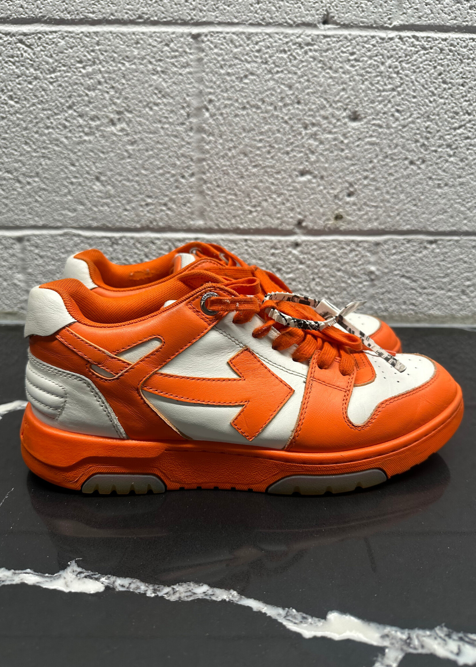 Off-White Orange Out of Office Sneakers 41/8