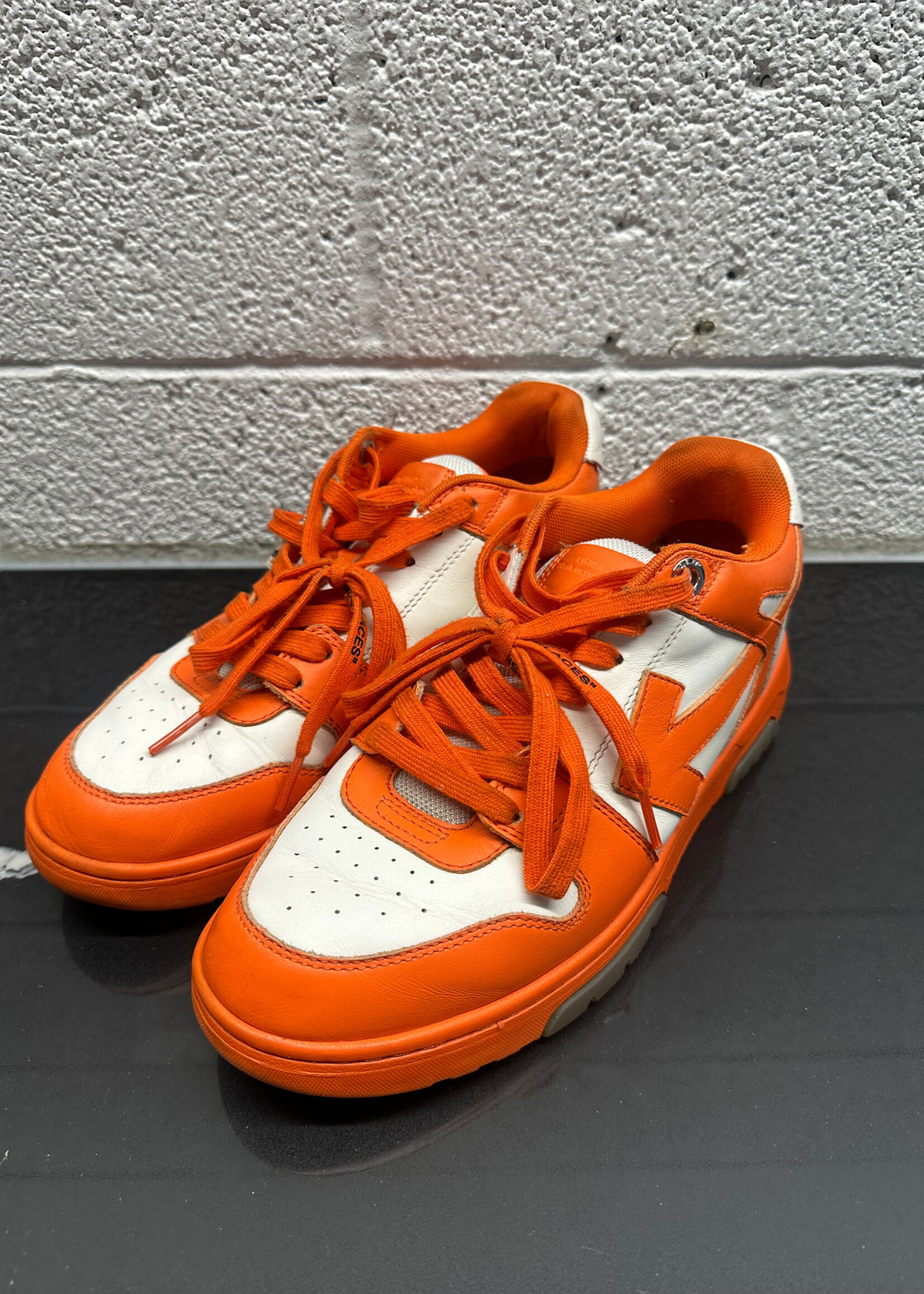Off-White Orange Out of Office Sneakers 41/8