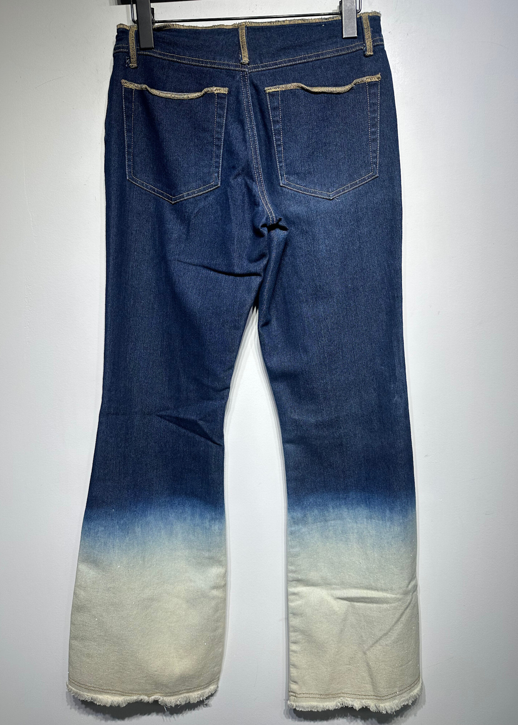 Younique Y2K Bleach Bottom Jeans 24