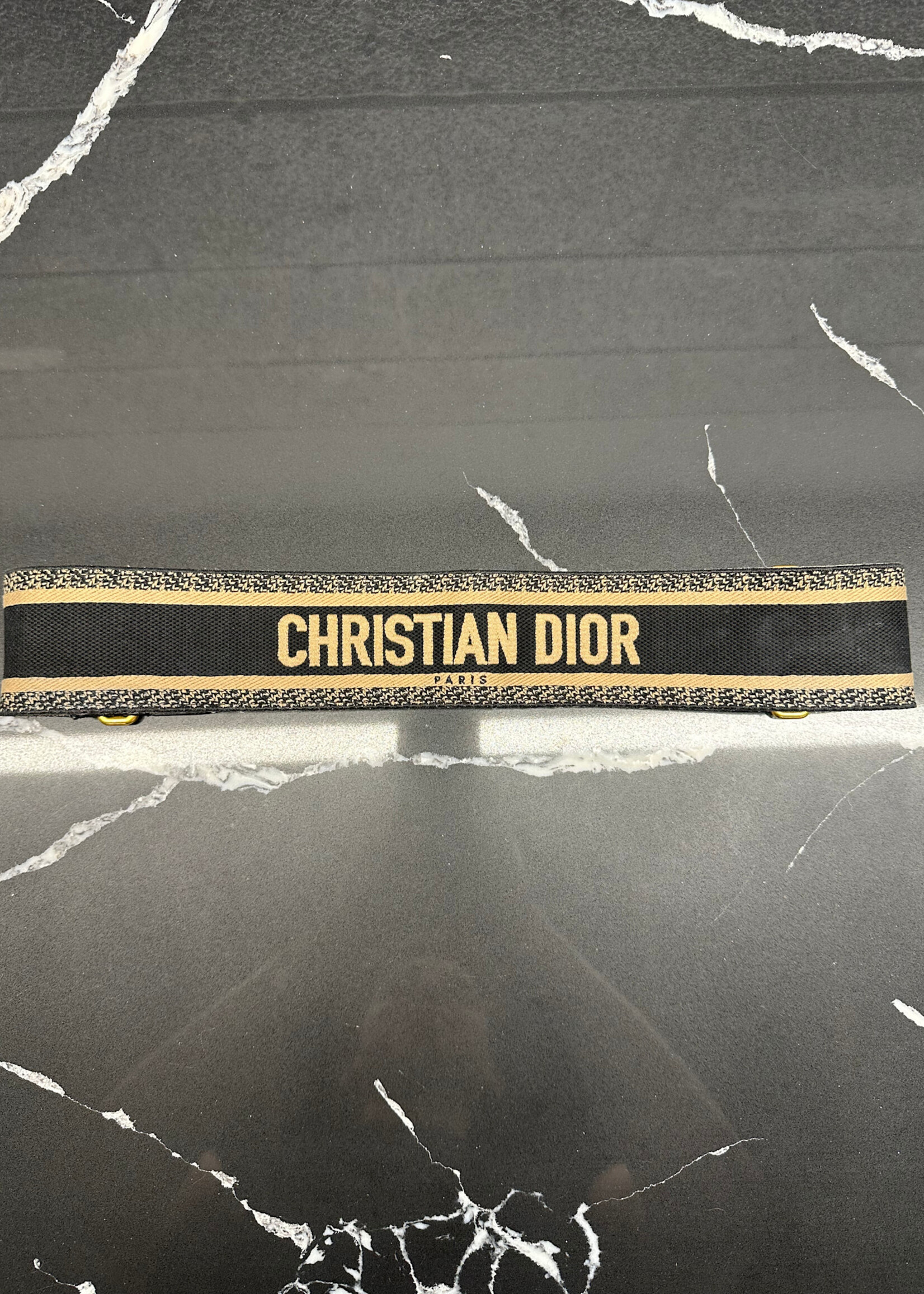 Christian Dior Spellout Belt 85cm (32-34")