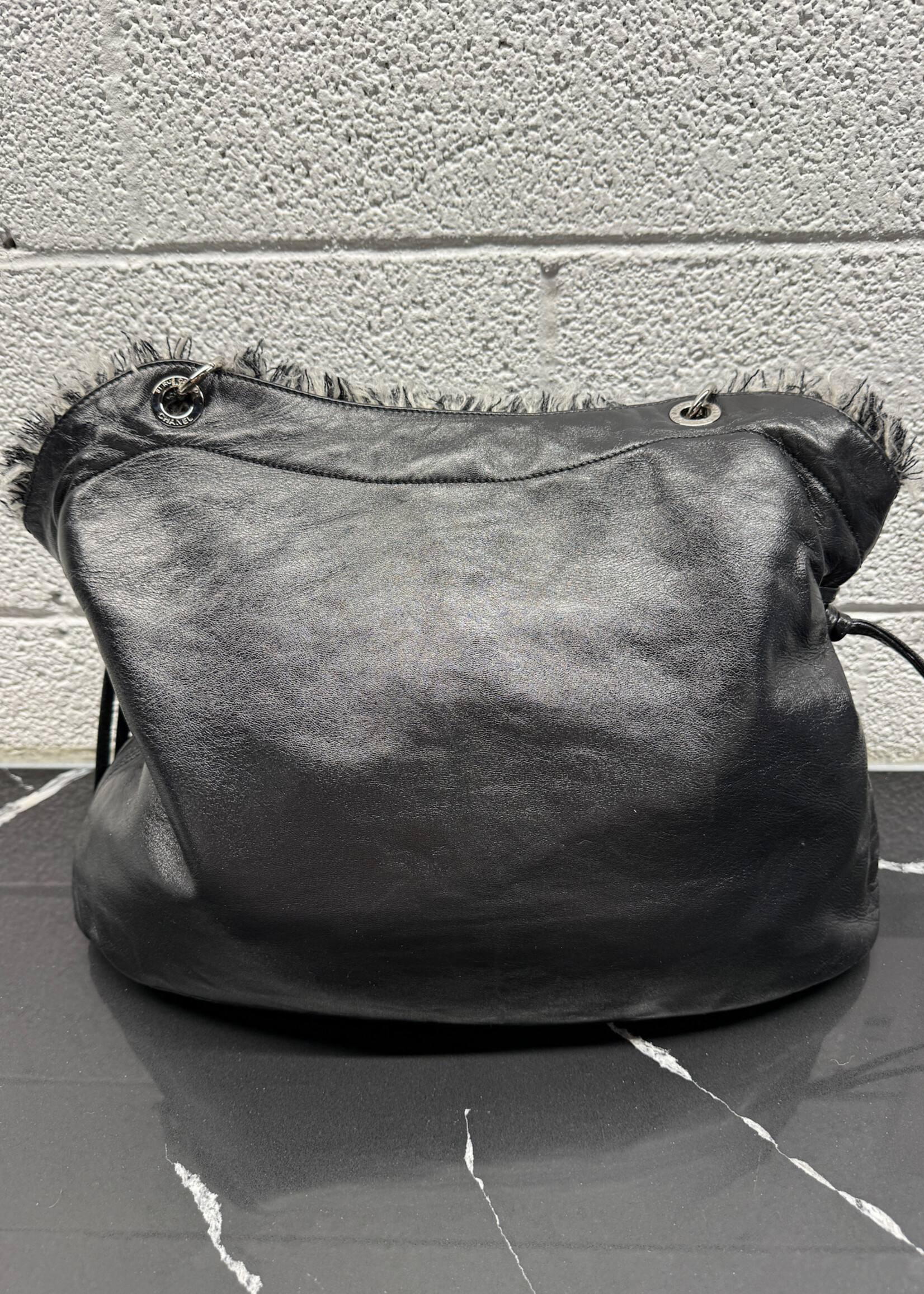 Chanel 'Funny Tweed Bon Bon' Lambskin Tote