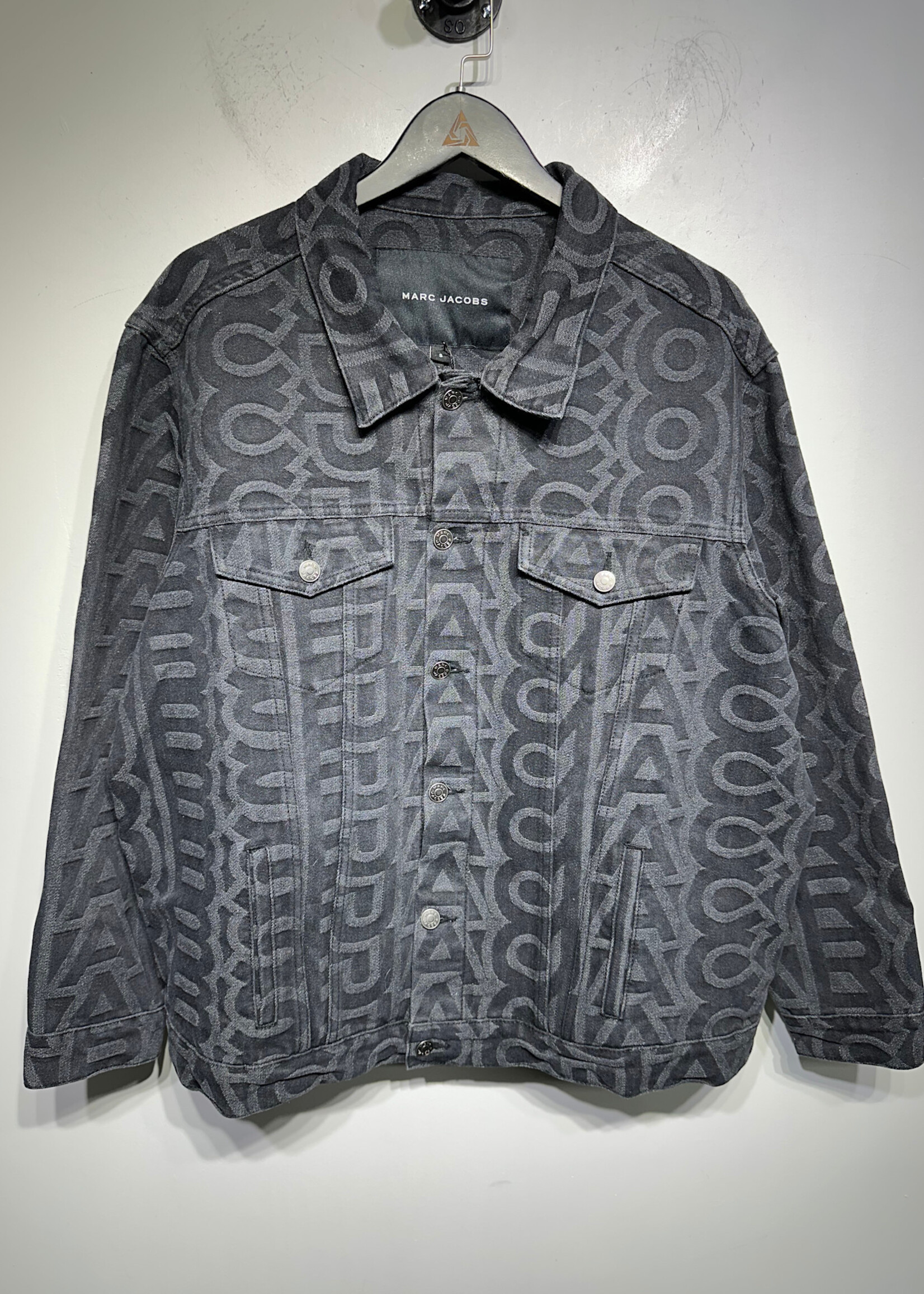 MARC JACOBS モノグラム デニムジャケット NWT Marc Jacobs The Monogram Jean Jacket S - ALT REBEL