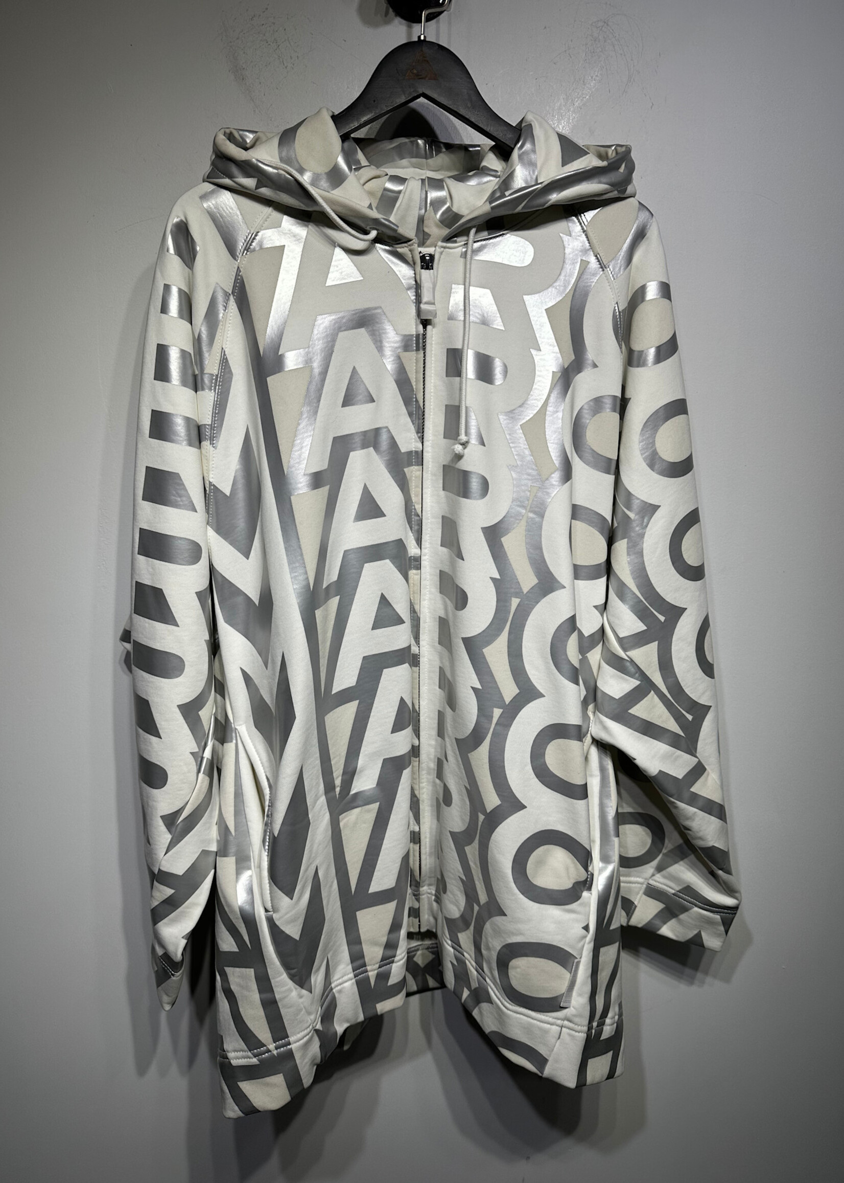 NWT Marc Jacobs The Monogram Zip Hoodie XS/S