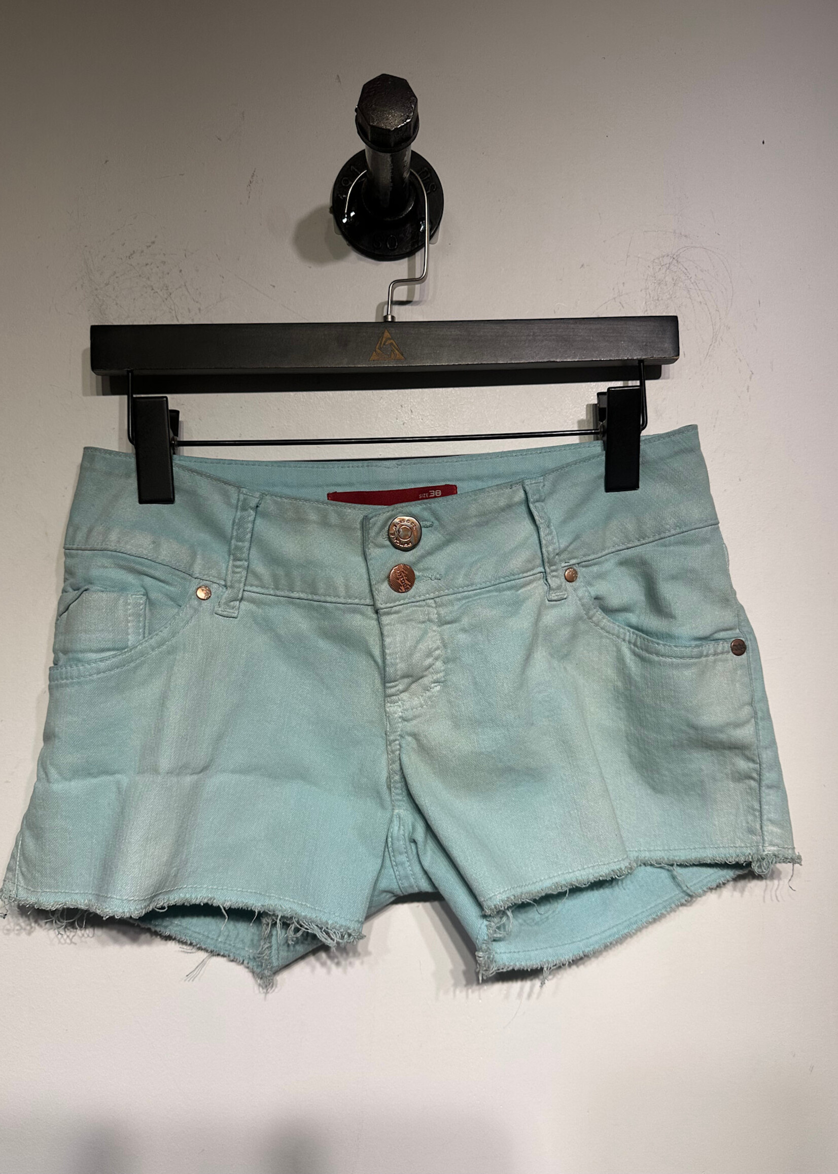 Patoge Y2K Blue Toned Shorts 26