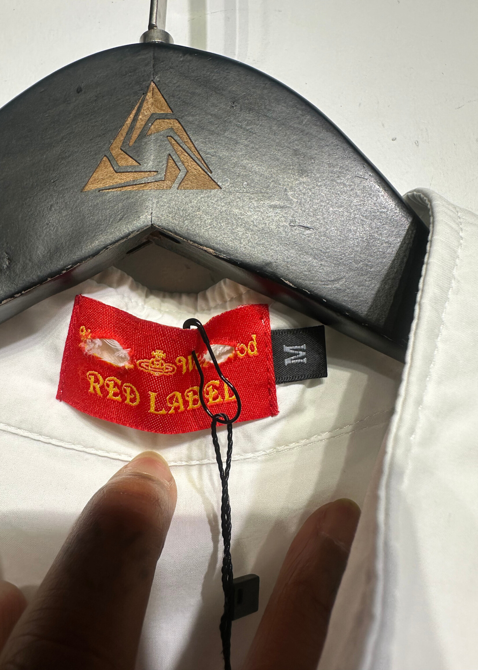 Vivienne Westwod White Button Up Blouse M