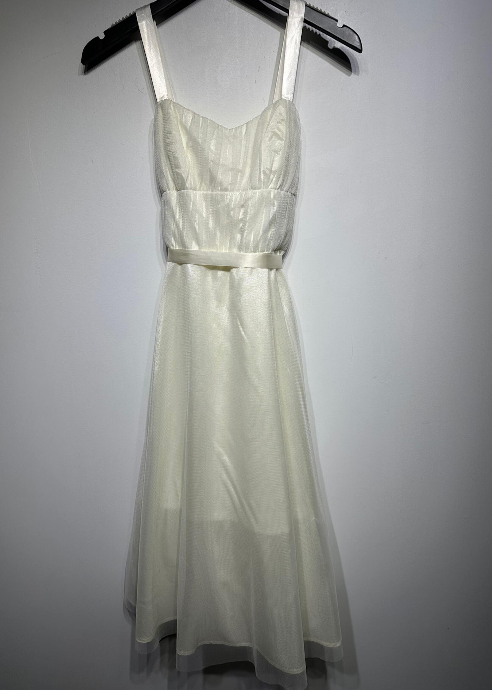 As U Wish Vintage White Tulle Dress S