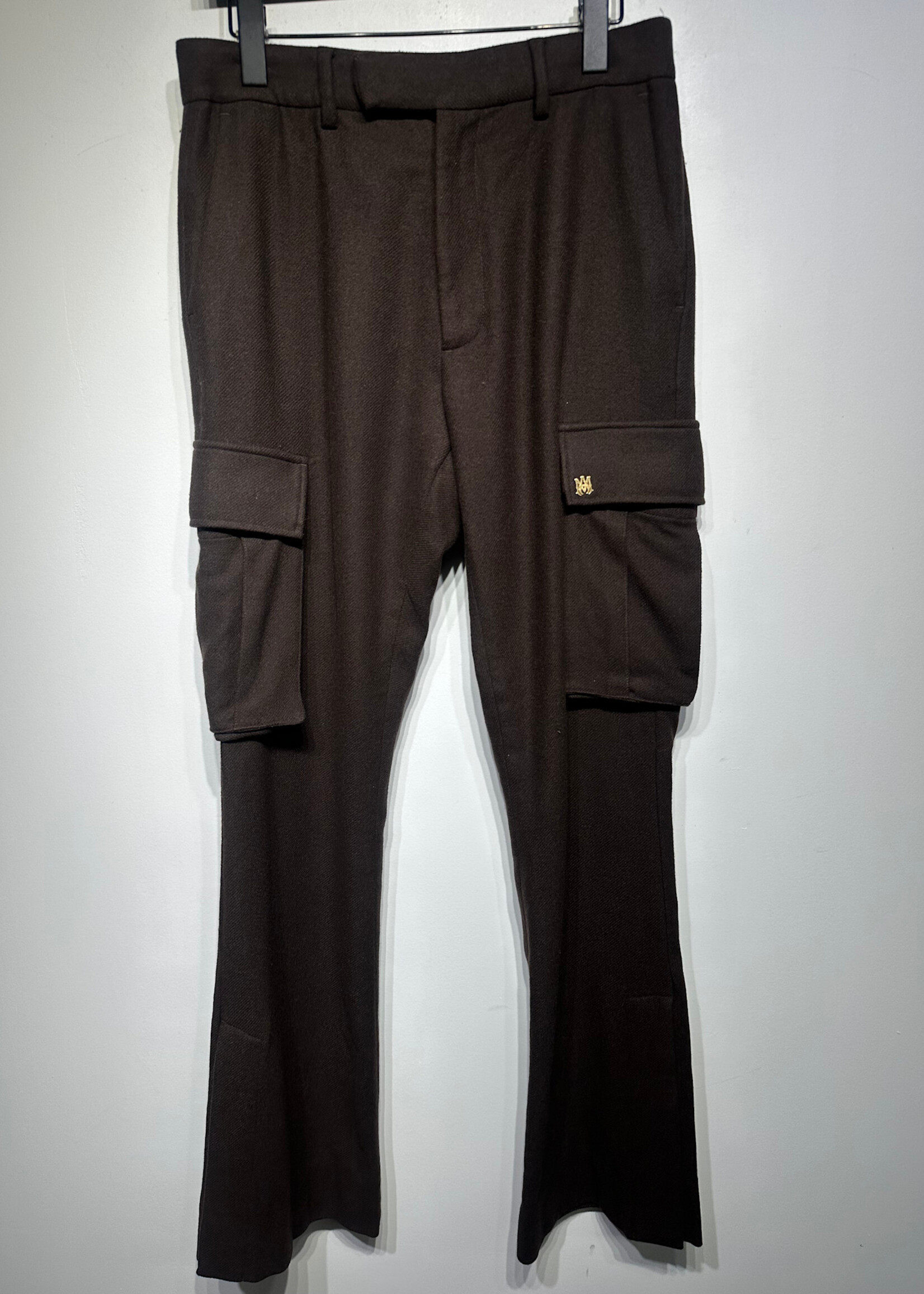 Amiri Brown Flare Cargo Pants Masc 31