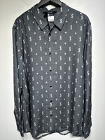 NWT Ksubi Grey Button Up Shirt XL