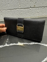Vintage Ferragamo Black Wallet