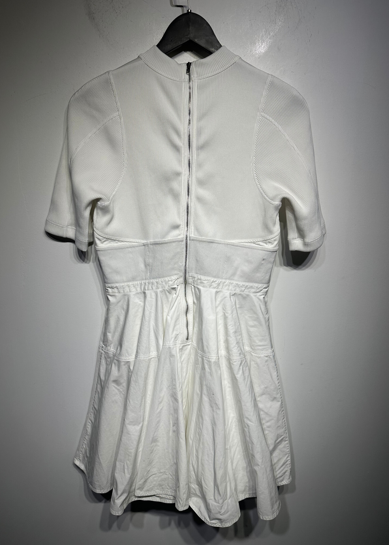 Alexander Wang White 1/4 Sleeve Dress M