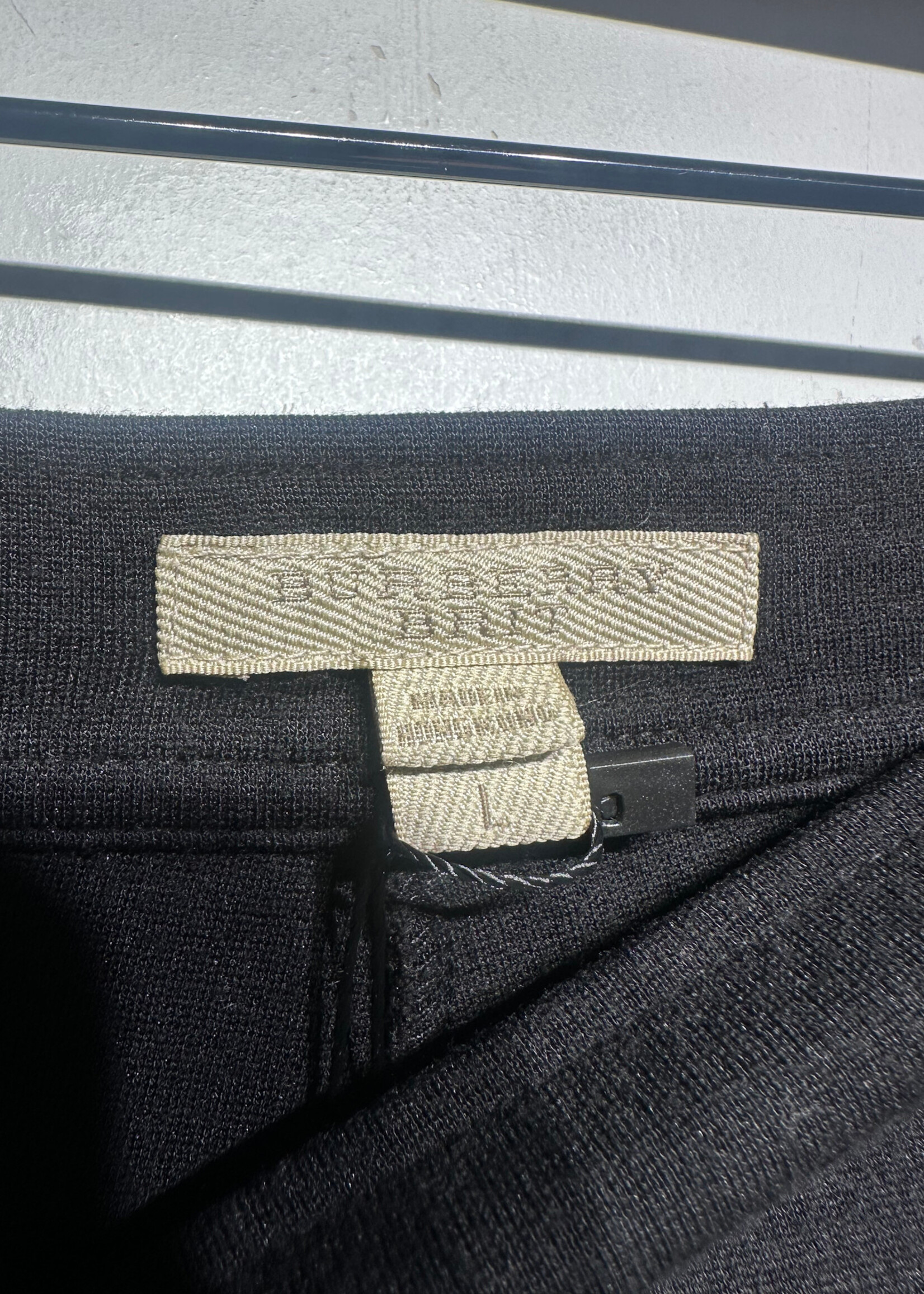 Burberry Black Pants Fem 30