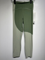 NWT Lululemon NULU Green Crop Legging 2/XS