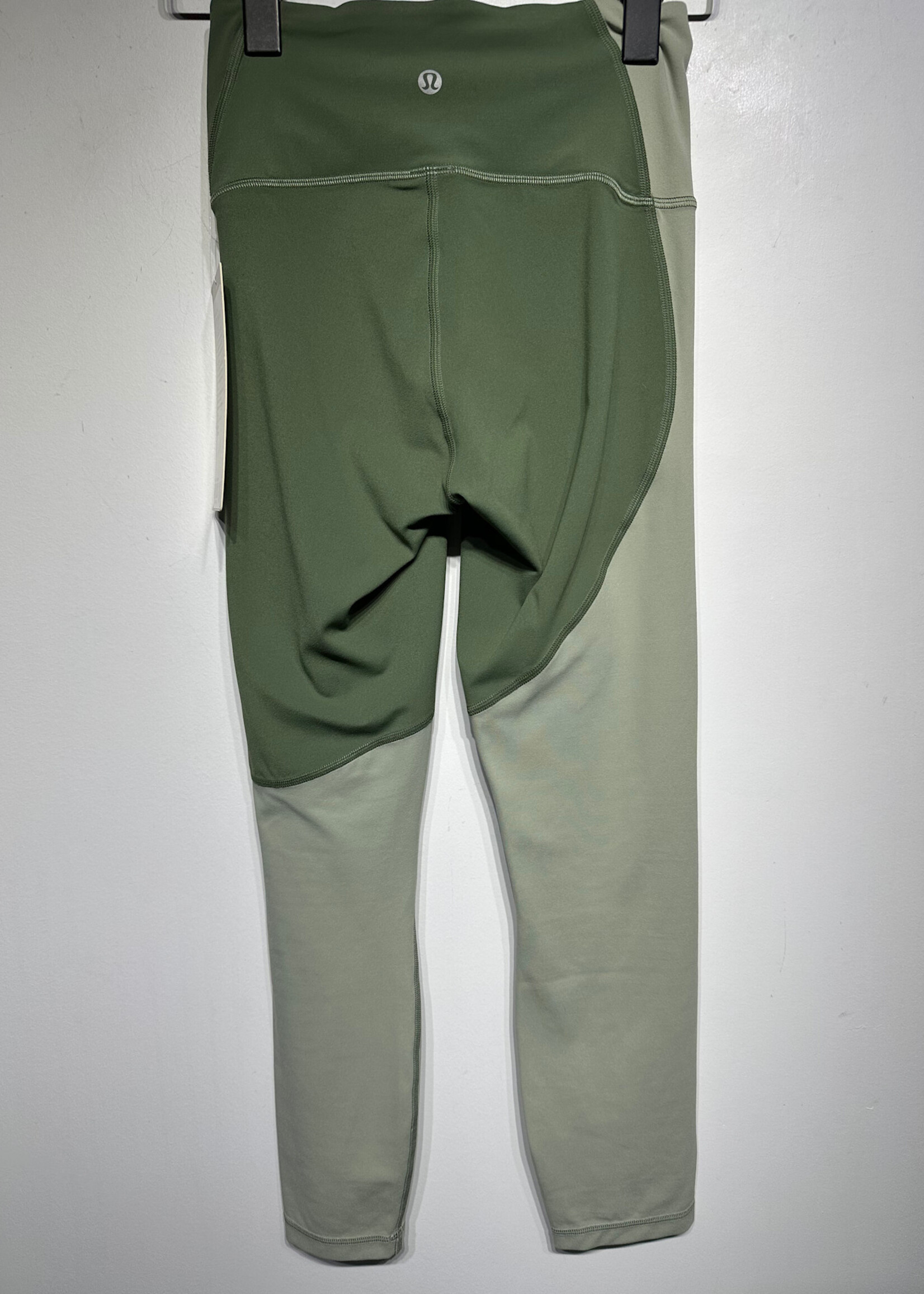 NWT Lululemon NULU Green Crop Legging 2/XS