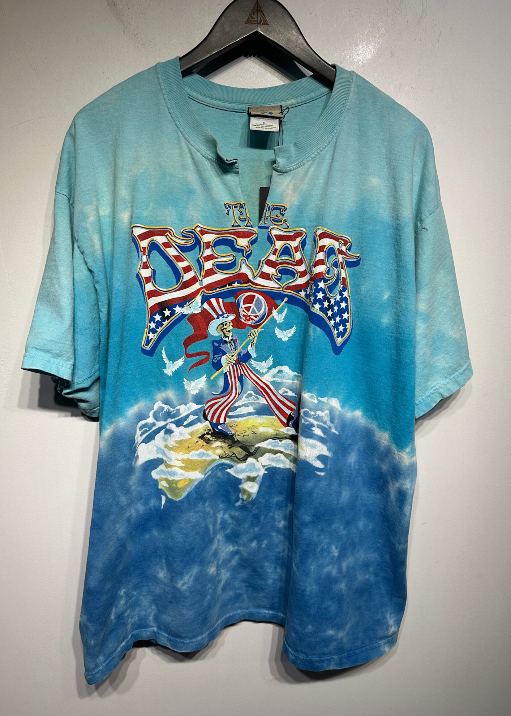 04 Grateful Dead Summer Blue Dye Tee XL