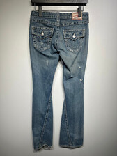 パンツ true religion TONY flared denim Y2K True Religion Jeans Y2k Low Rise Jeans Bell Bottom Flare