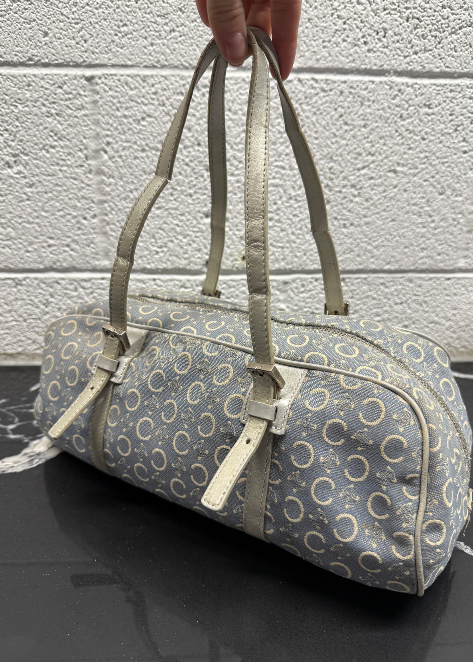 Celine Vintage Canvas Handbag