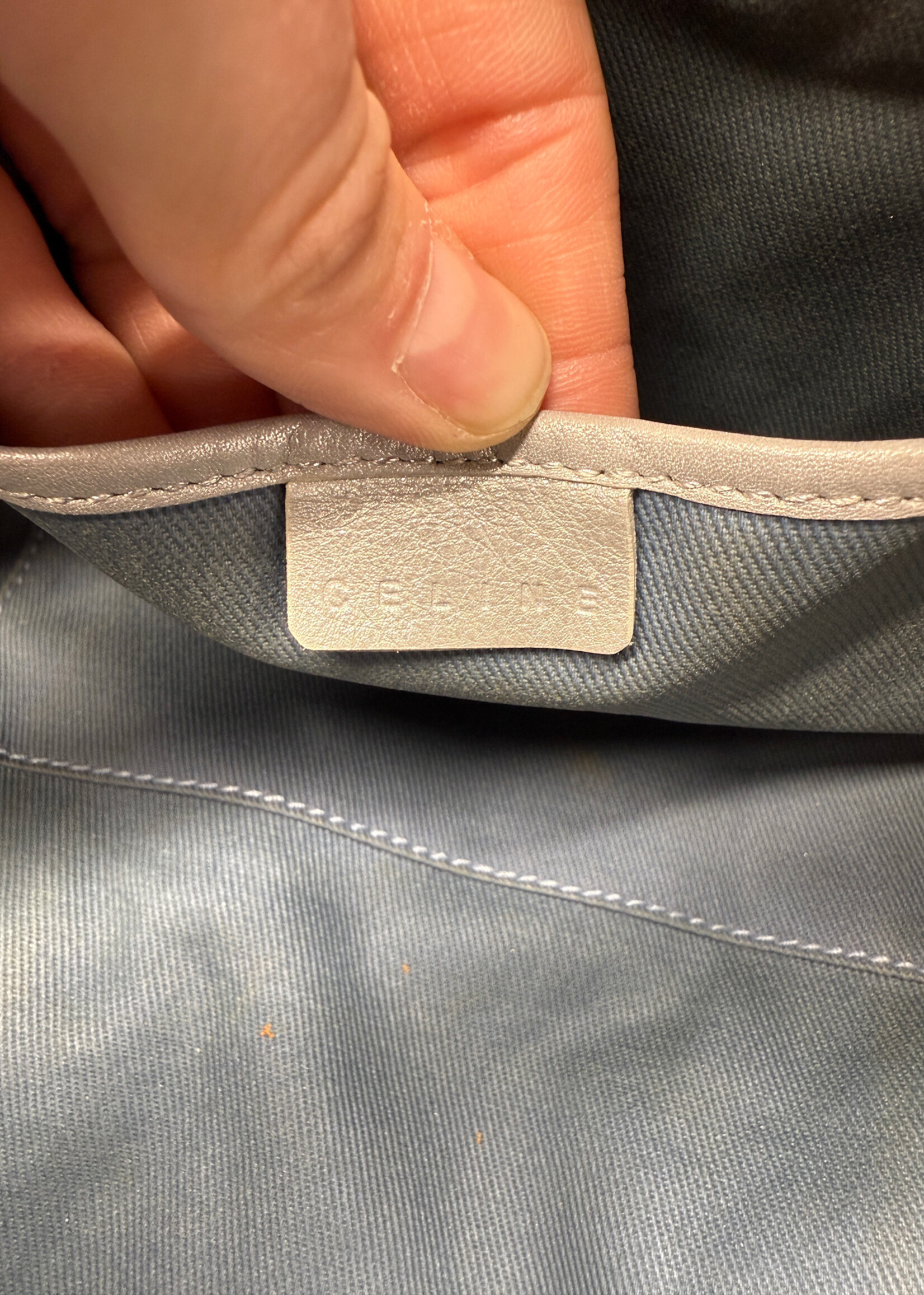 Celine Vintage Canvas Handbag