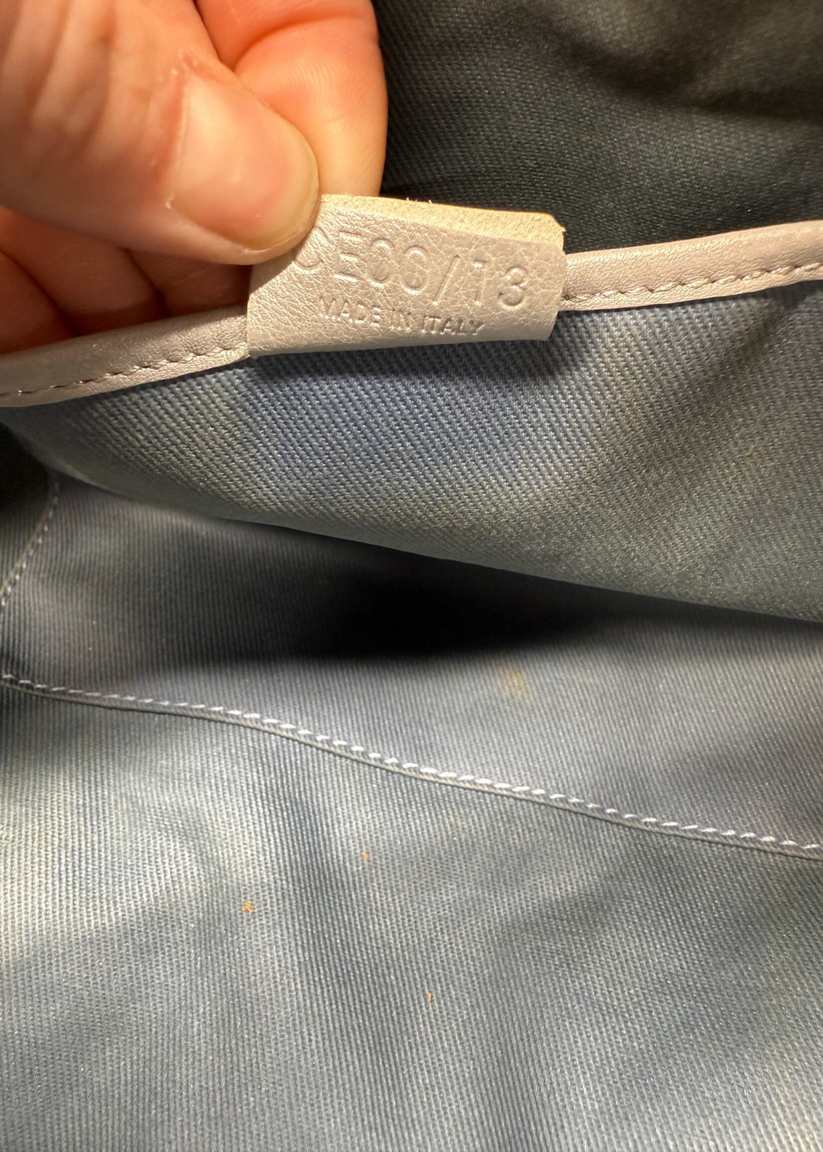 Celine Vintage Canvas Handbag