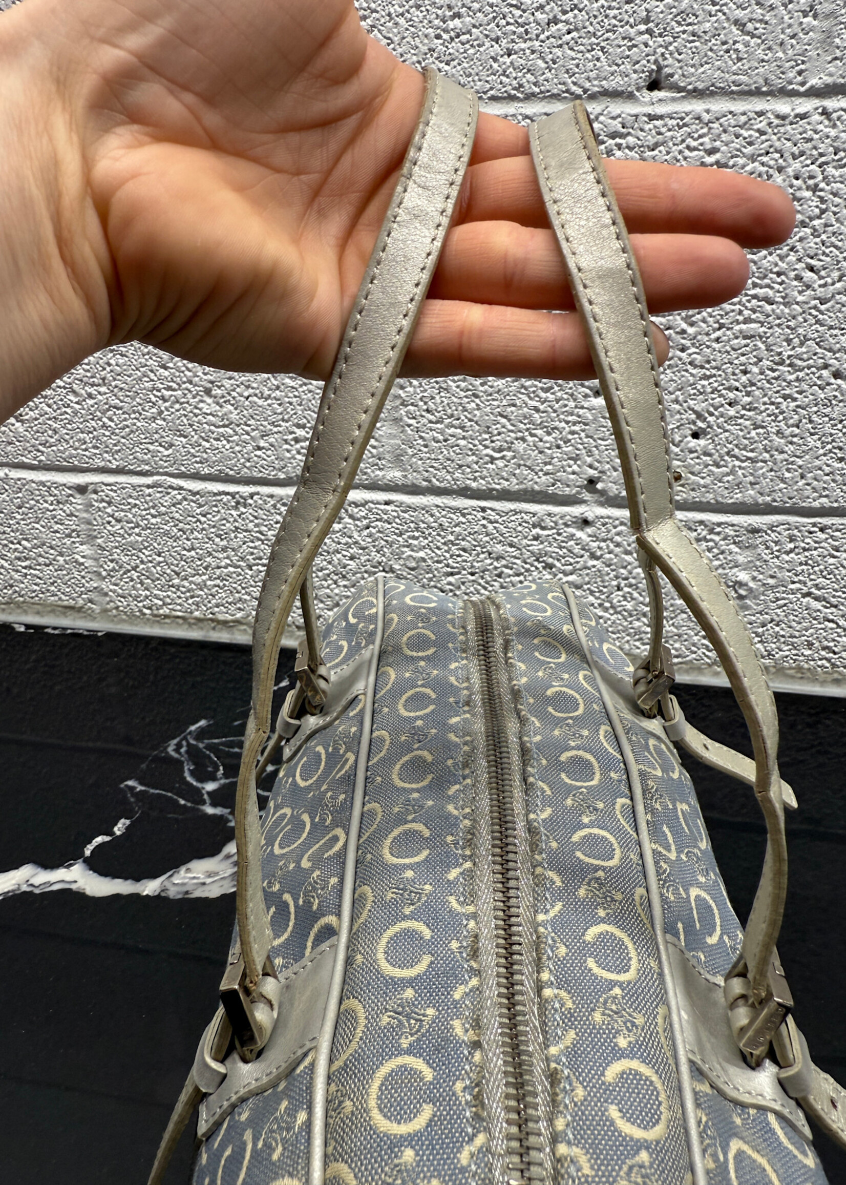 Celine Vintage Canvas Handbag