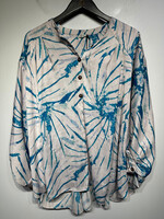 Intimately Free Blue Tie Dye Top S