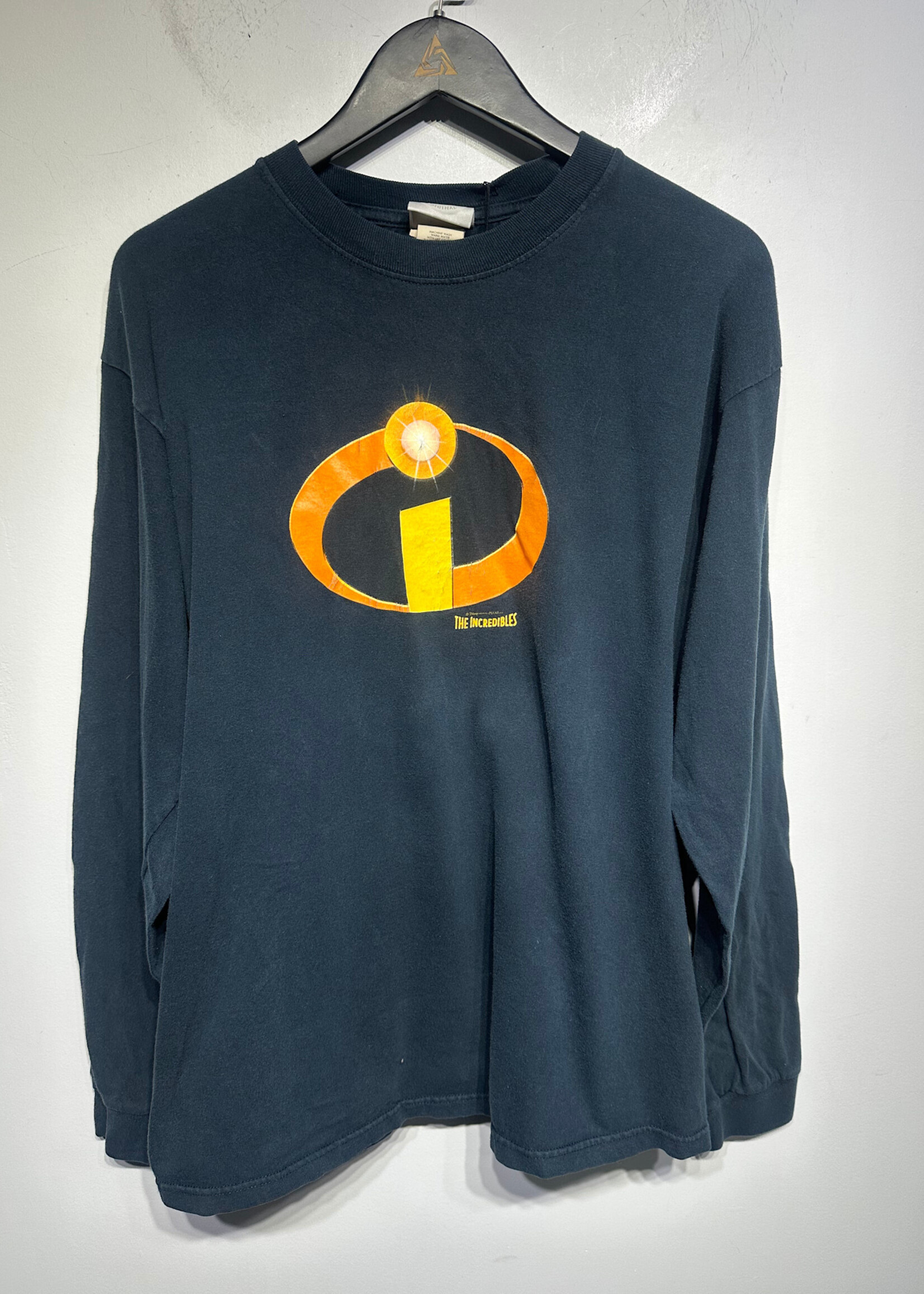 Disney Incredibles Navy Long Sleeve Tee Masc XL