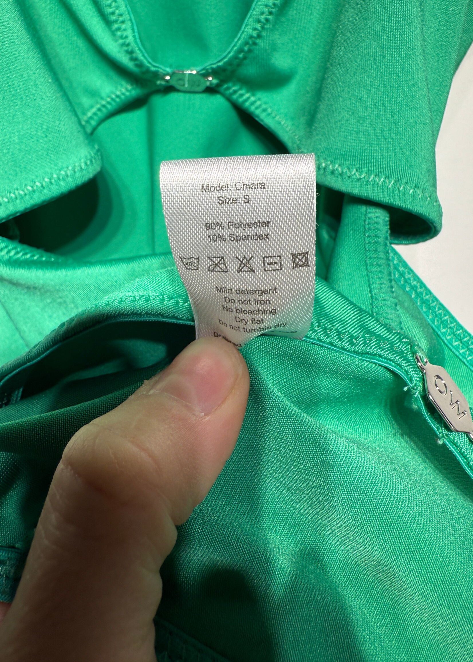 OW Collection Green Open Back Tank S