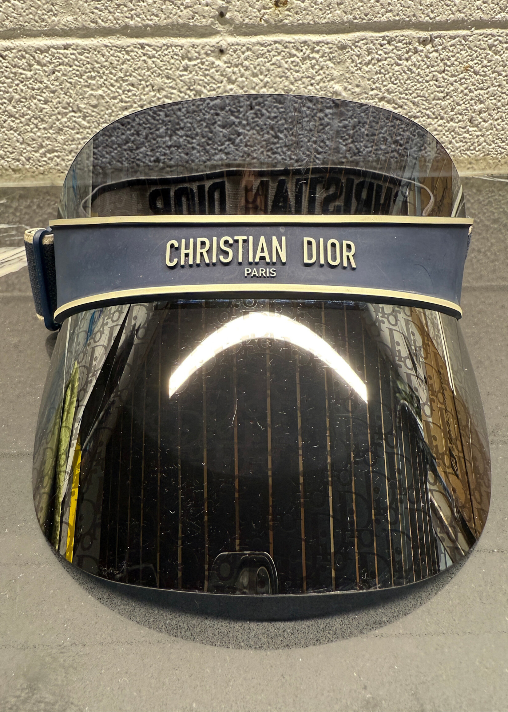 Dior Monogram Print Visor