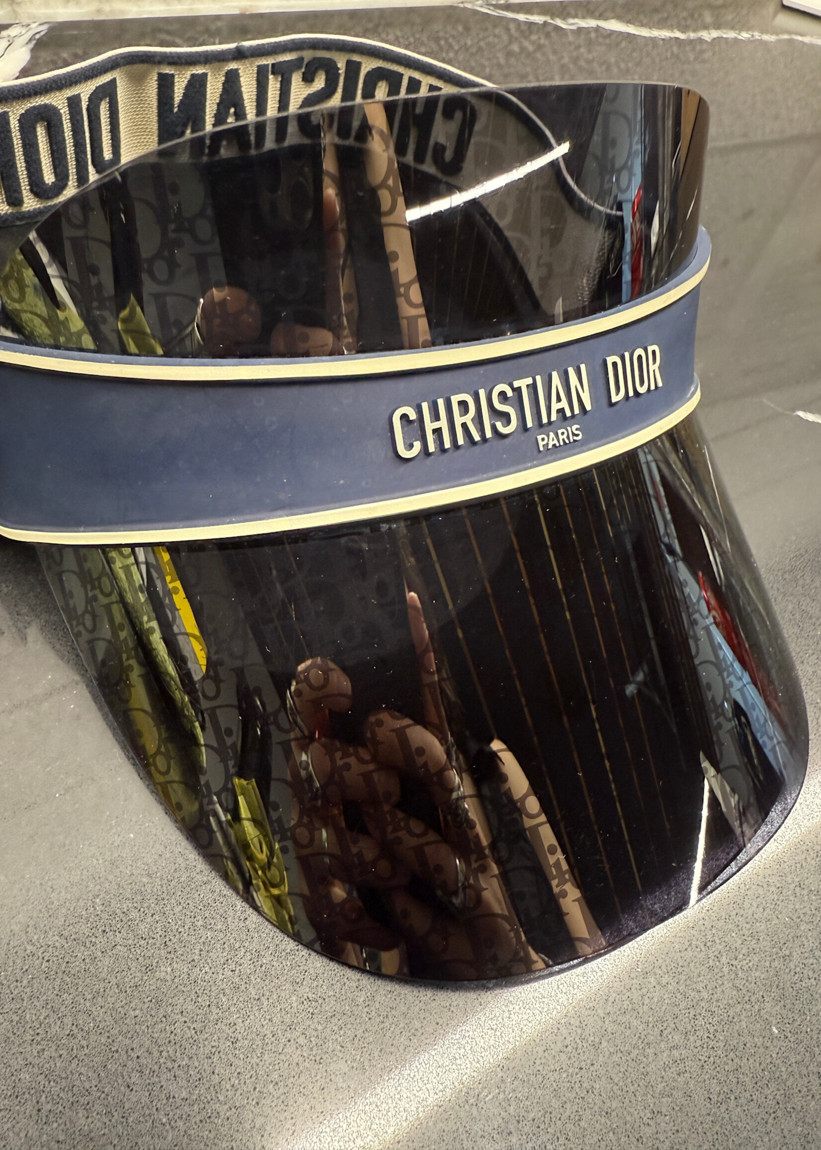 Dior Monogram Print Visor