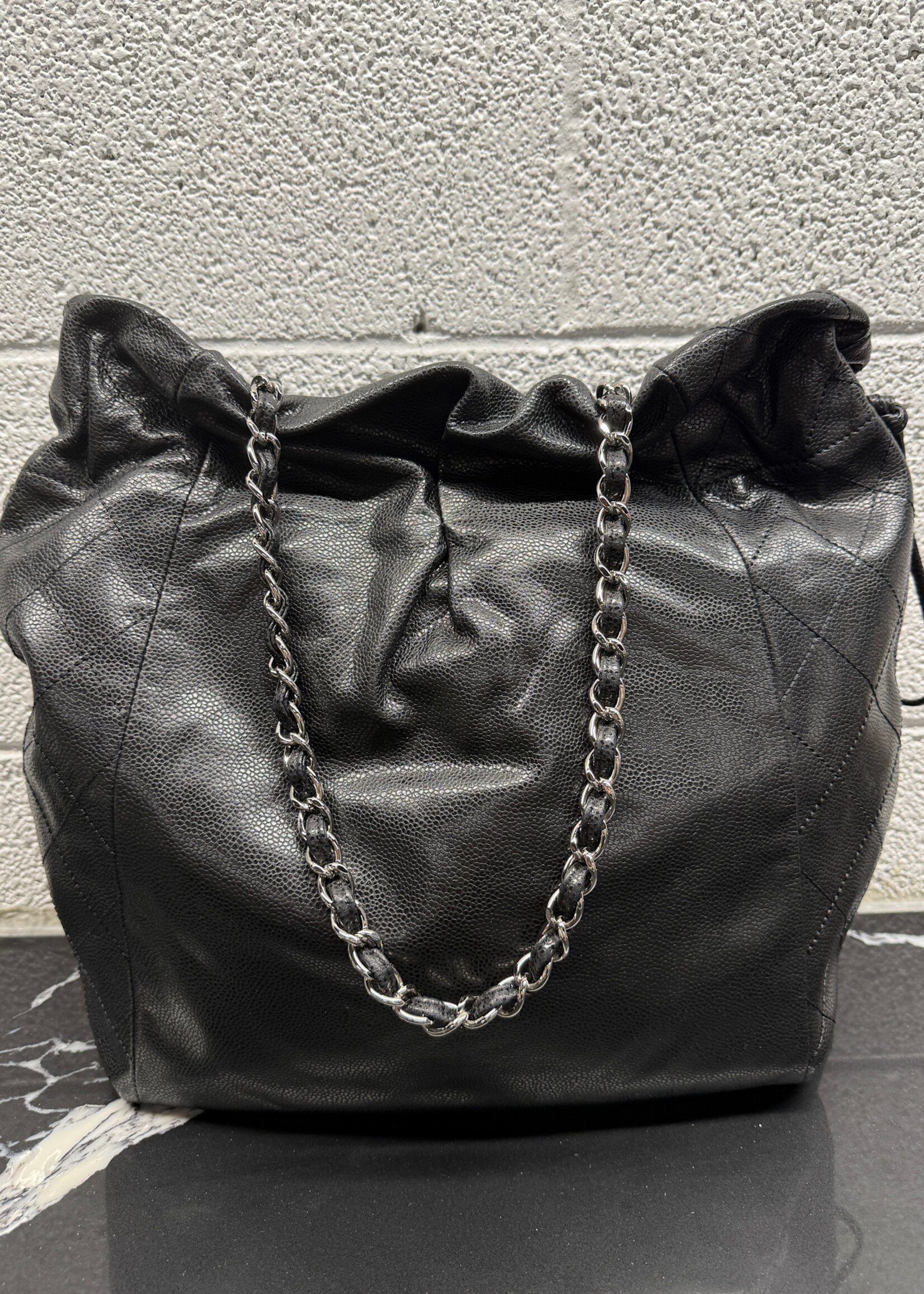 Chanel Caviar 31 Drawstring Tote