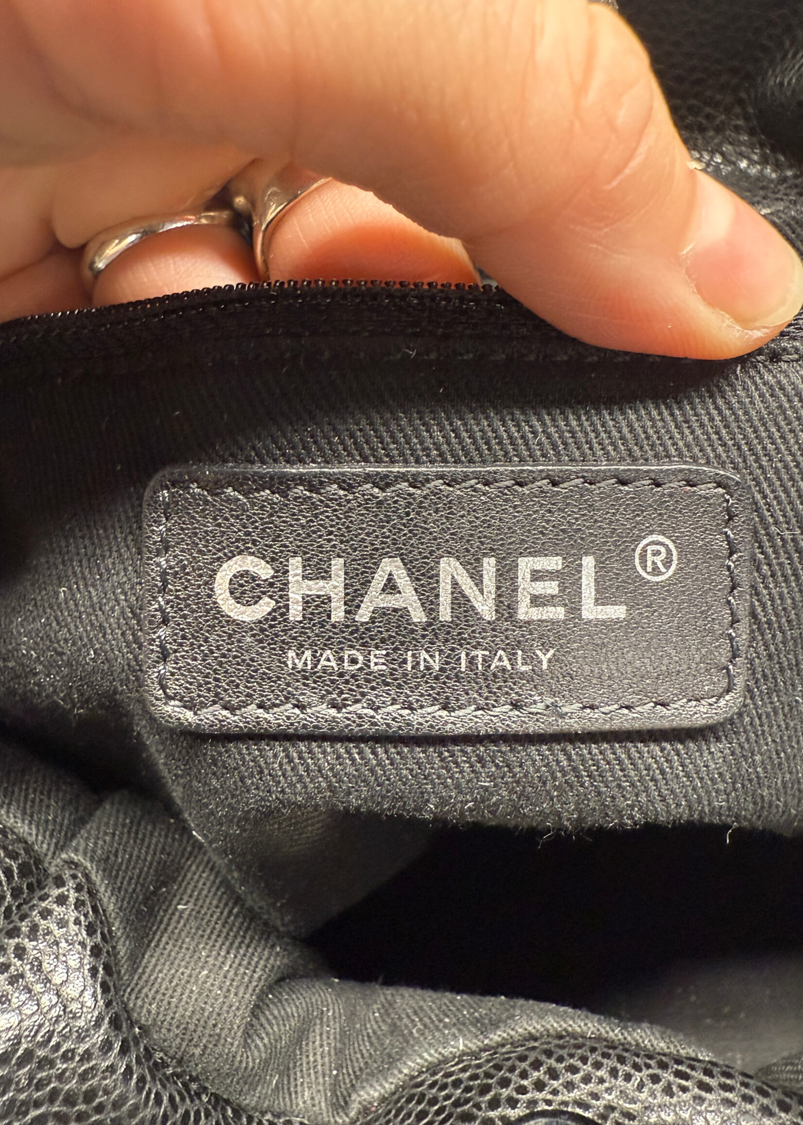 Chanel Caviar 31 Drawstring Tote